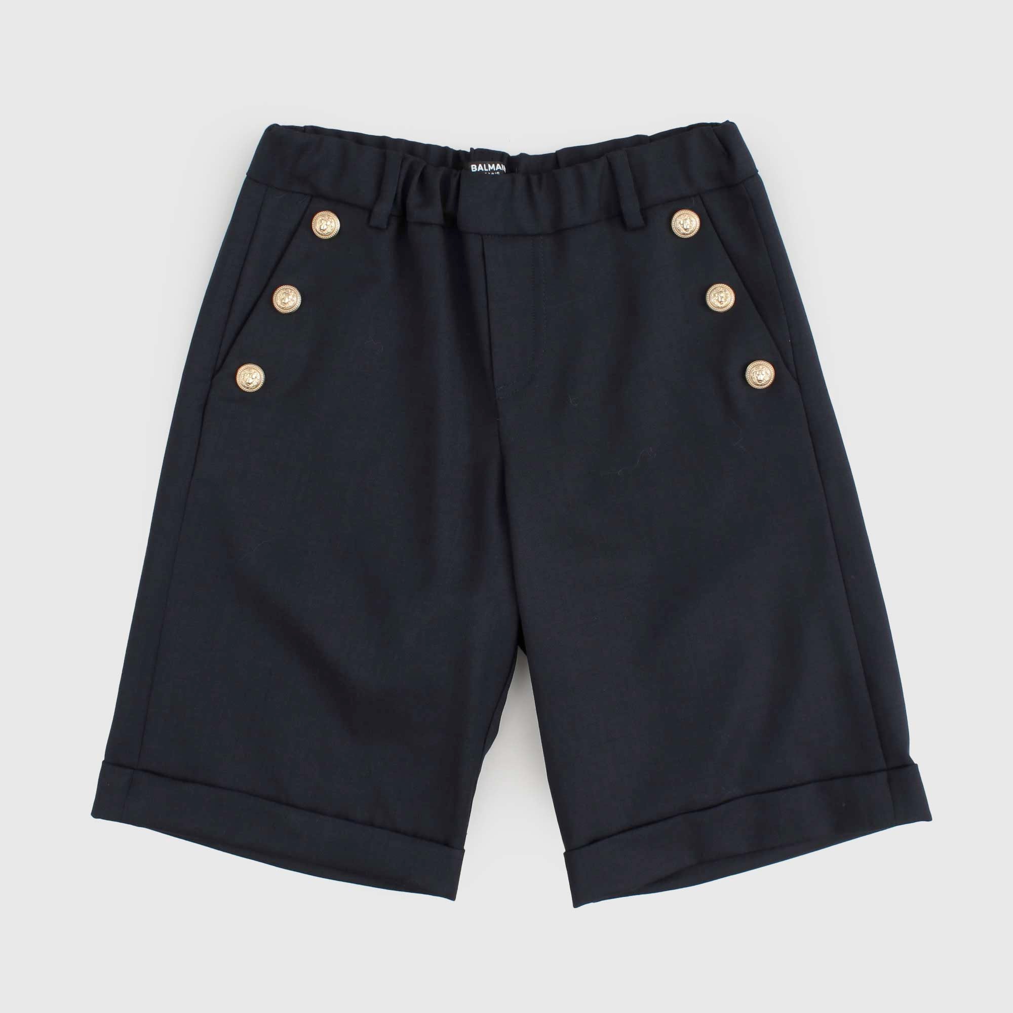 Bermuda Blu Firmati BALMAIN - annameglio.com abbigliamento moda