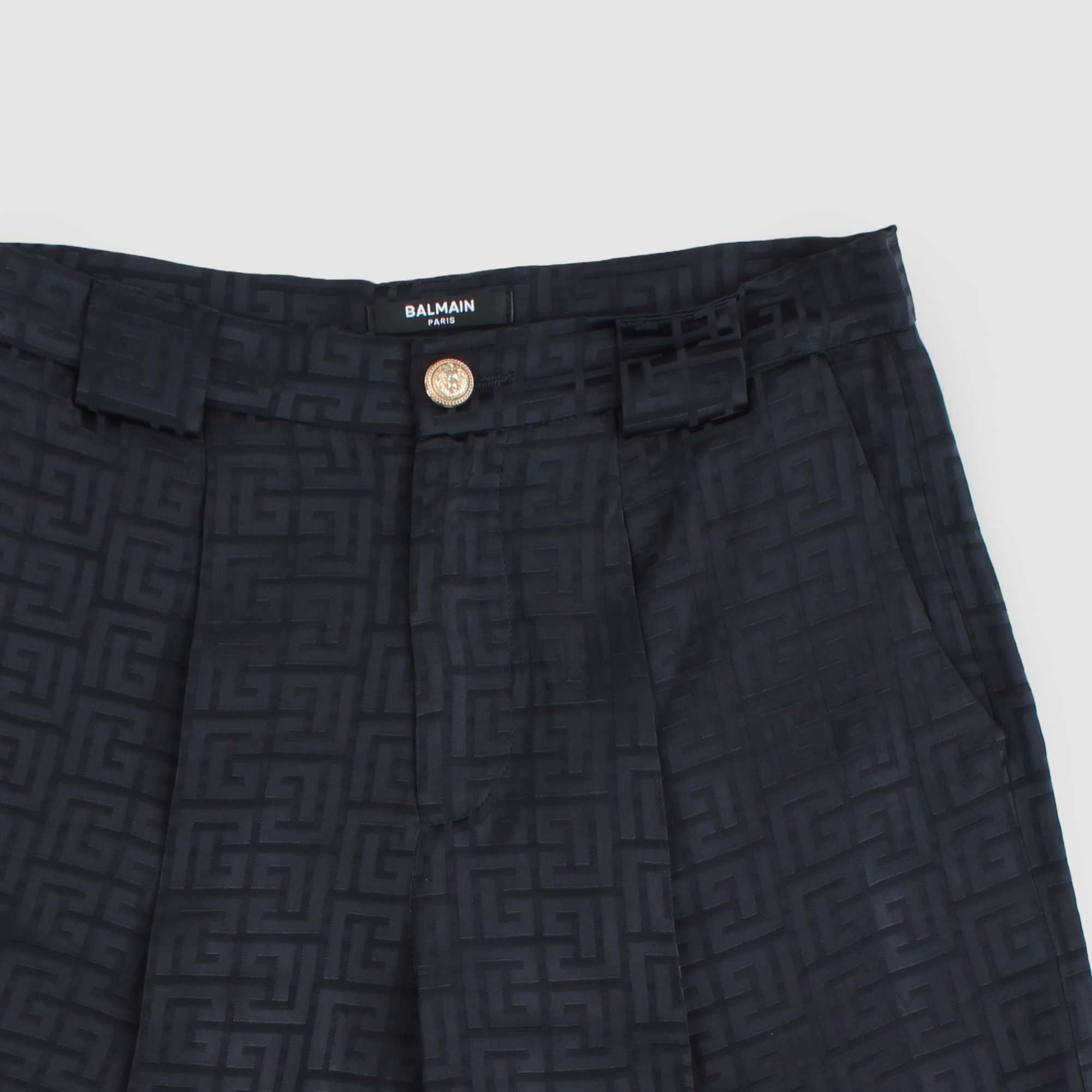 Bermuda Blu Teen Firmati BALMAIN - annameglio.com abbigliamento moda