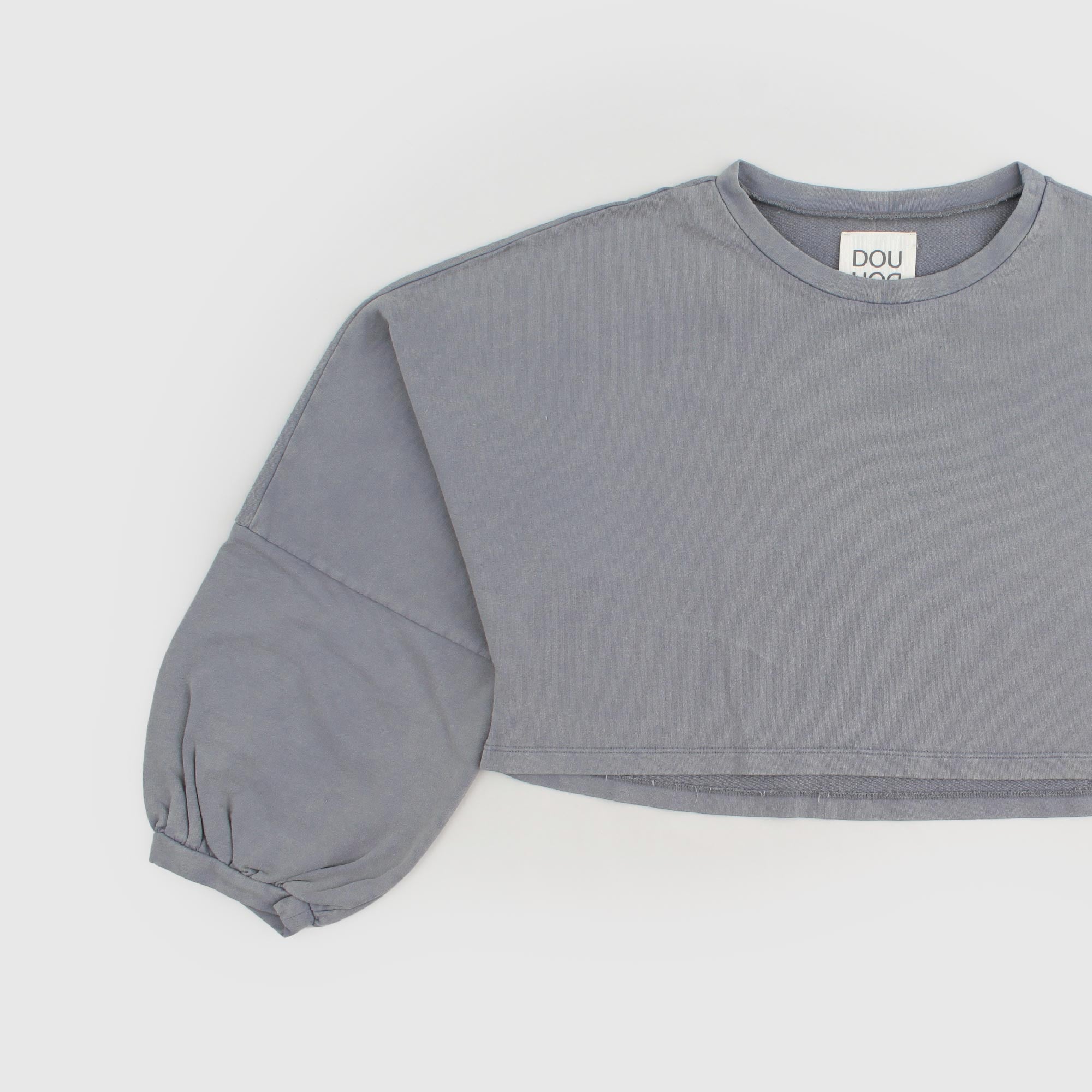 T-shirt Grigio Sabbiato Firmato DOUUOD - annameglio.com abbigliamento moda