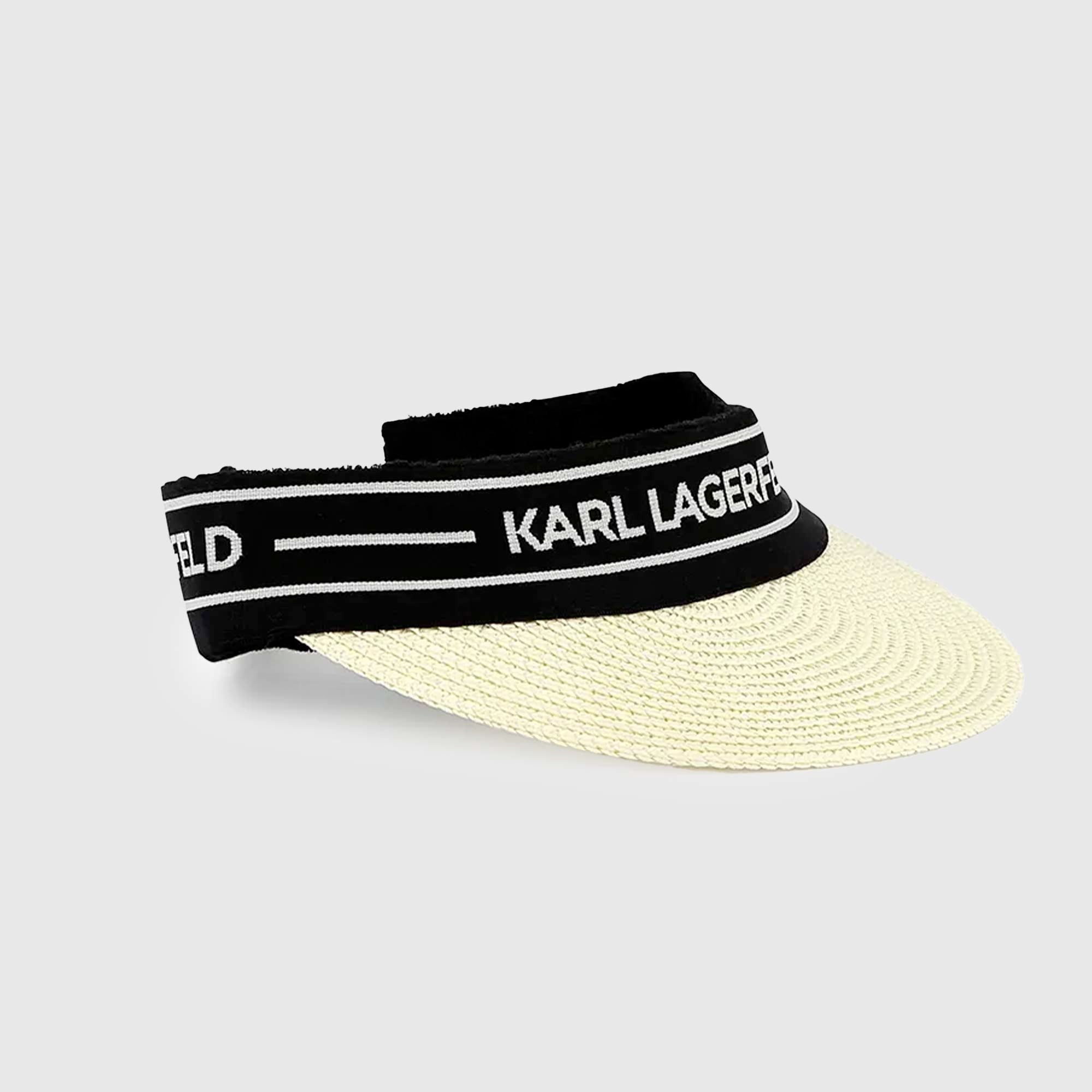 Cappello Con Logo Visor Firmato KARL LAGERFELD - annameglio.com abbigliamento moda