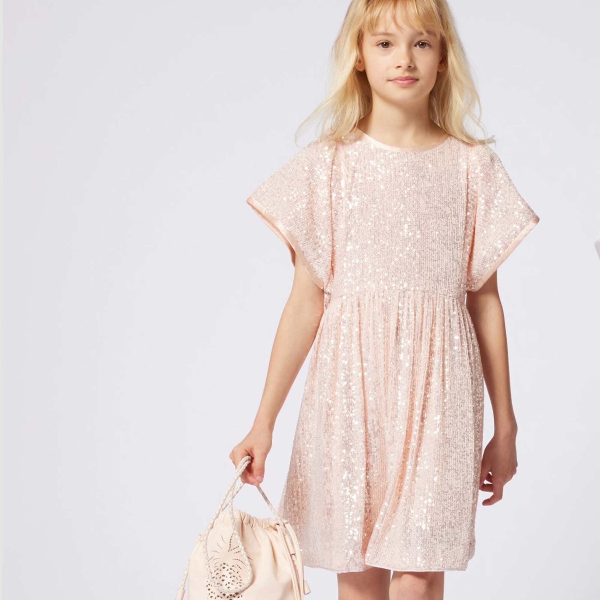 Abito Rosa Cipria Firmato CHLOE - annameglio.com abbigliamento moda