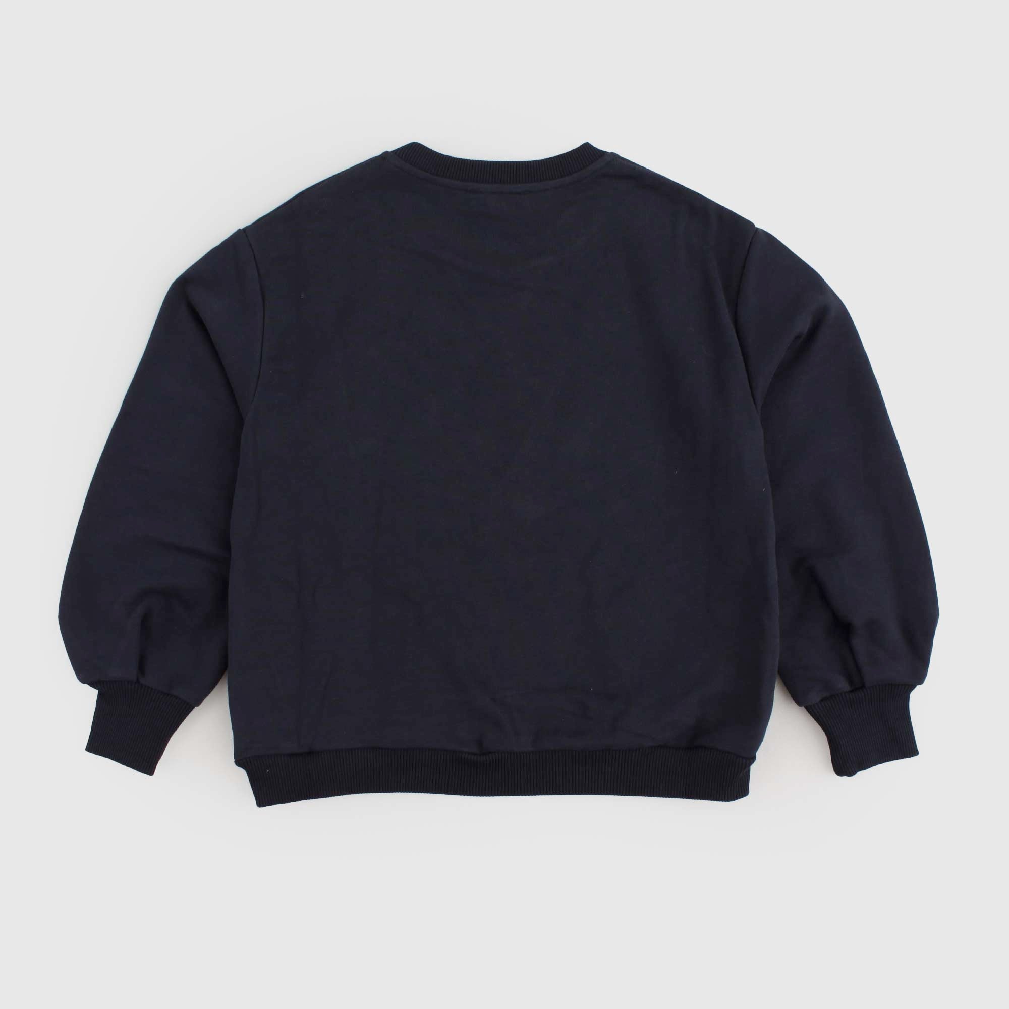 Felpa Blu Con Scritta Firmata CHLOE' - annameglio.com abbigliamento moda