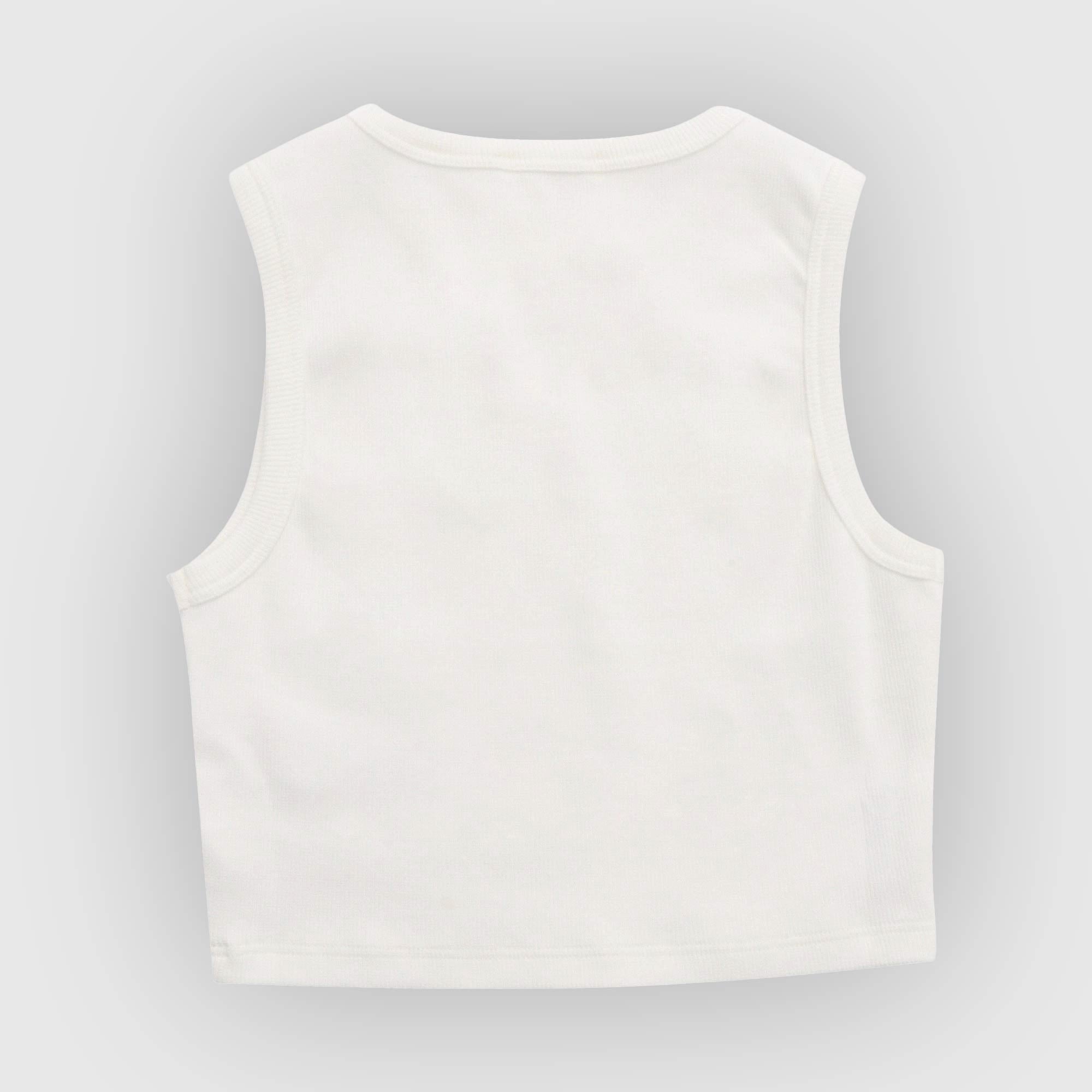 Canotta Bianca Smanicata Firmata CHLOÉ - annameglio.com abbigliamento moda