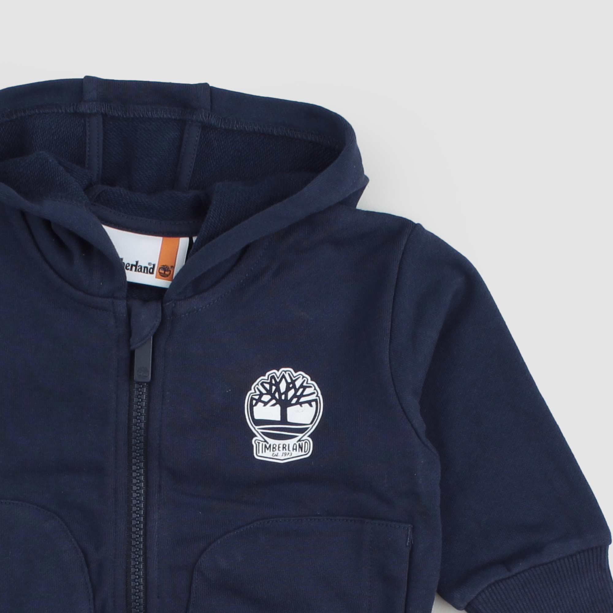 Felpa Blu Con Cappuccio Firmata TIMBERLAND - annameglio.com abbigliamento moda