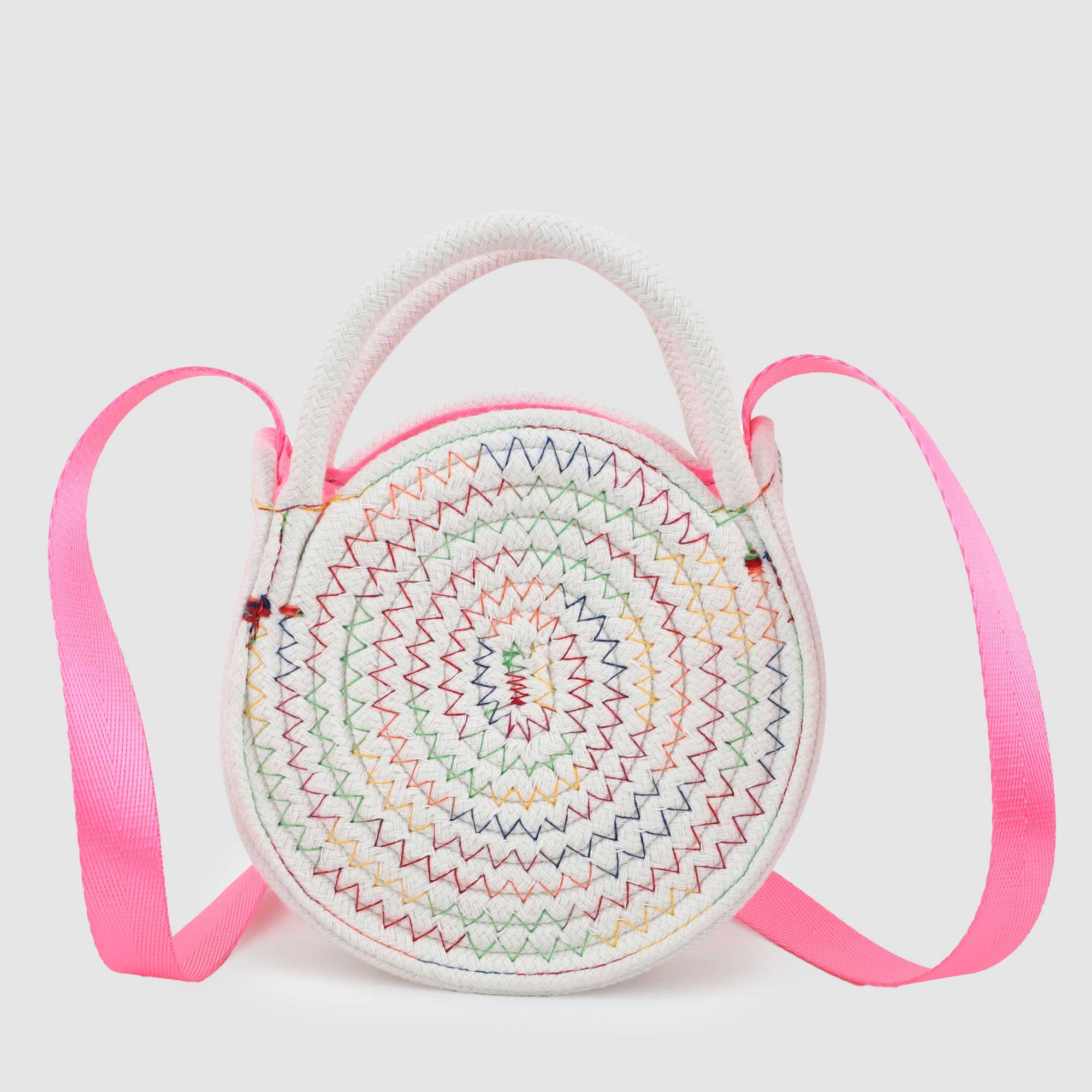 Borsa Rotonda Multicolore Firmata BILLIEBLUSH - annameglio.com abbigliamento moda