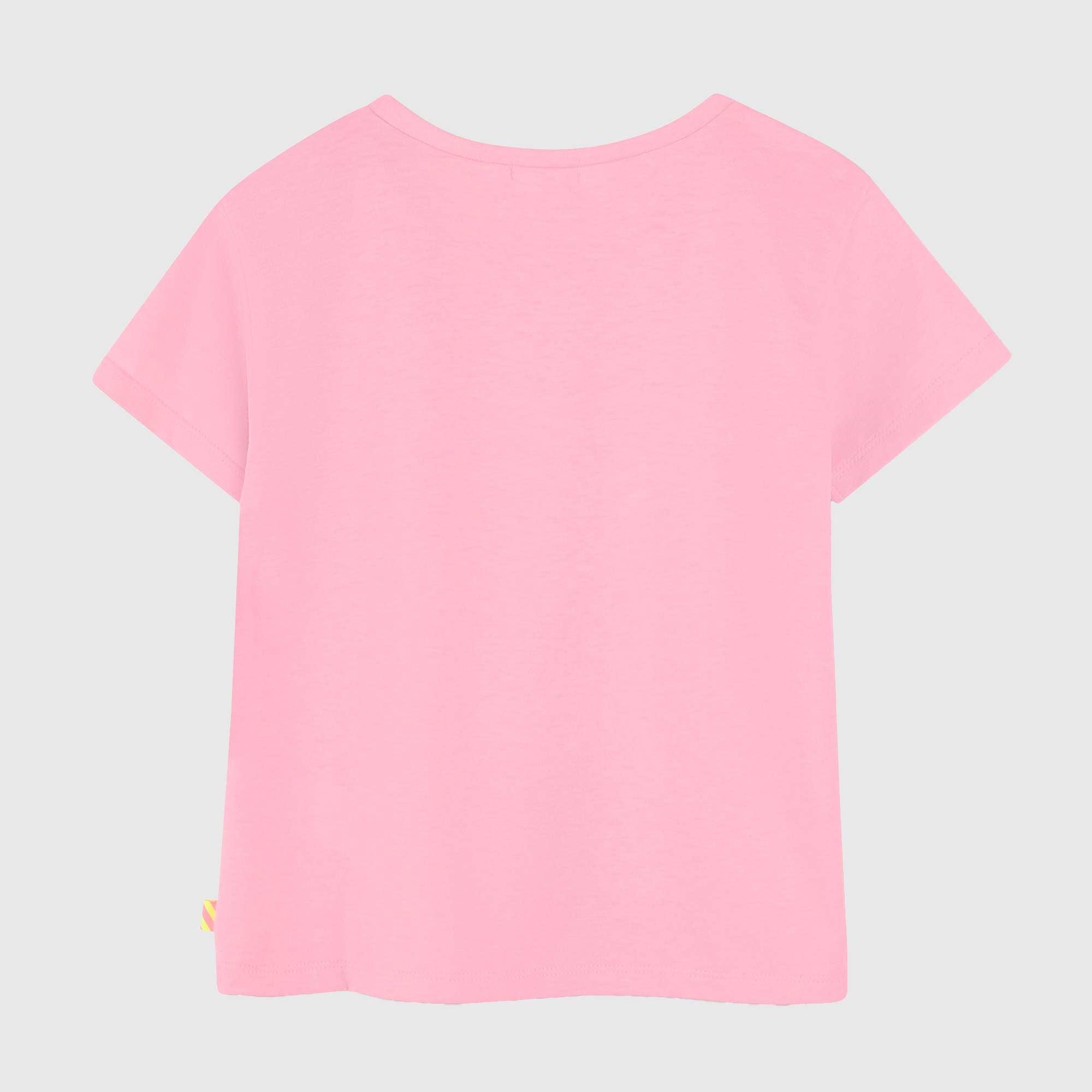 T-shirt Rosa A Maniche Corte Firmata BILLIEBLUSH - annameglio.com abbigliamento moda