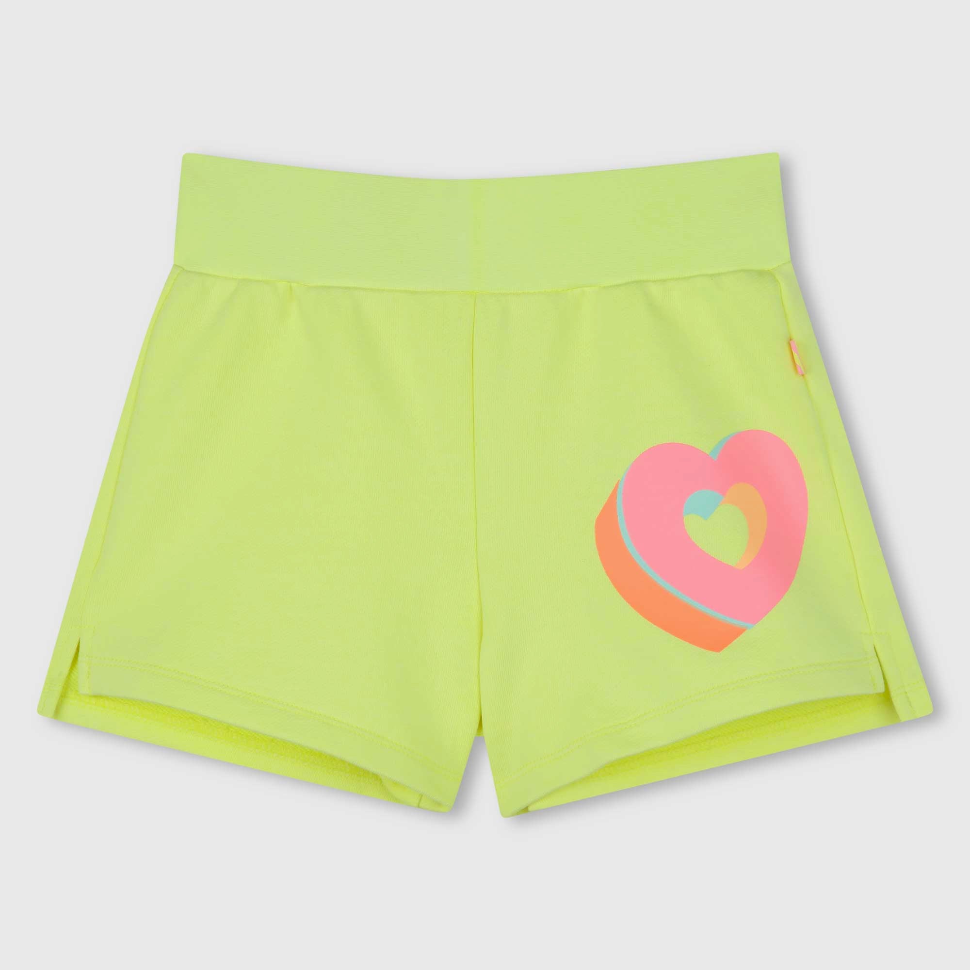 Shorts Verde Con Cuori Firmati BILLIEBLUSH - annameglio.com abbigliamento moda