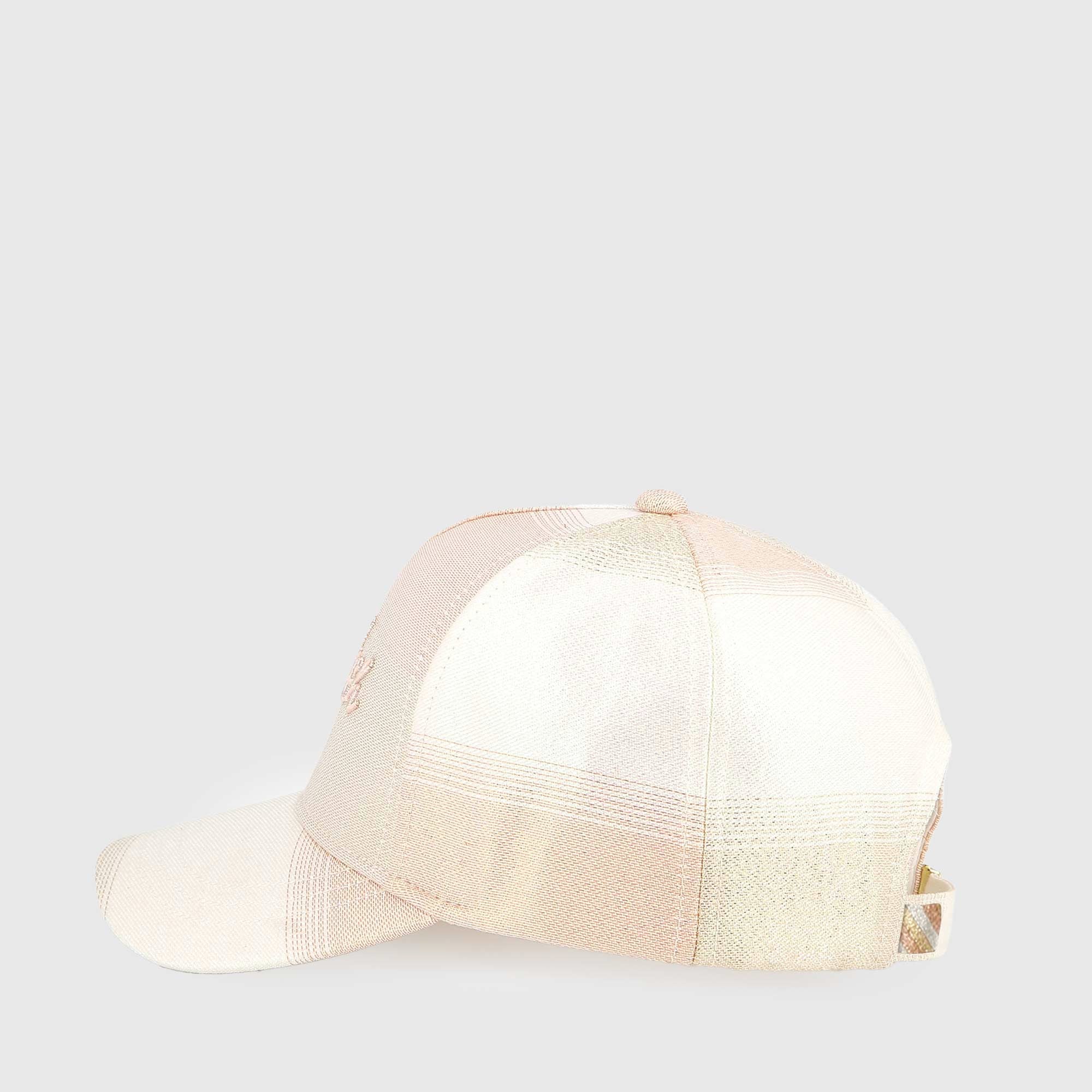 Cappello Metallizzato Ricamato Firmato BILLIEBLUSH - annameglio.com abbigliamento moda