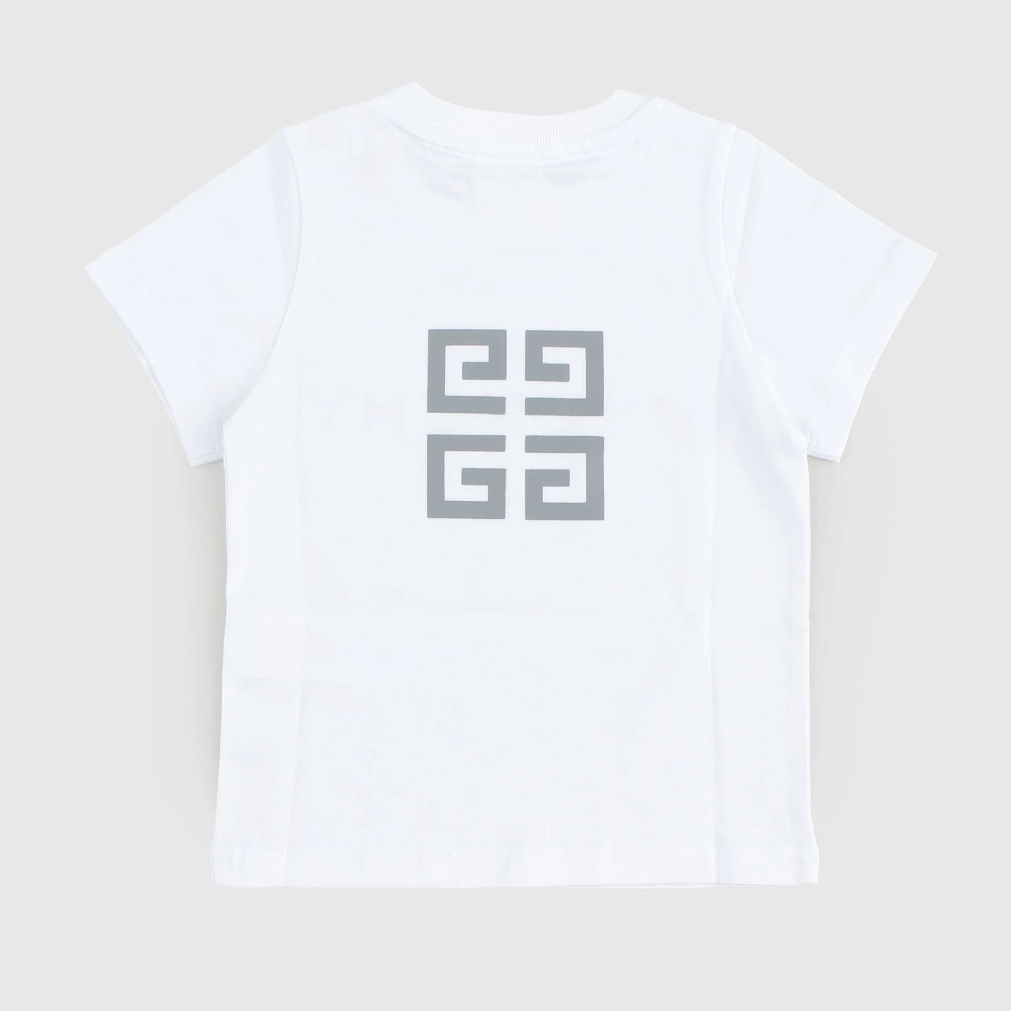 T-shirt Bianca Con Stampa Firmata GIVENCHY - annameglio.com abbigliamento moda