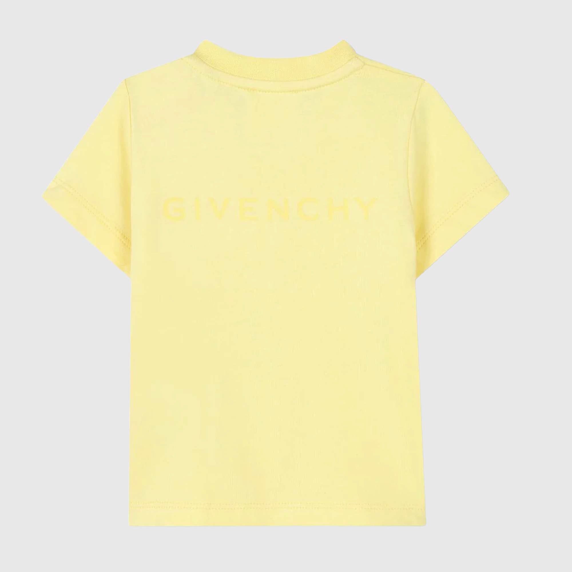T-shirt Giallo Burro Firmata GIVENCHY - annameglio.com abbigliamento moda