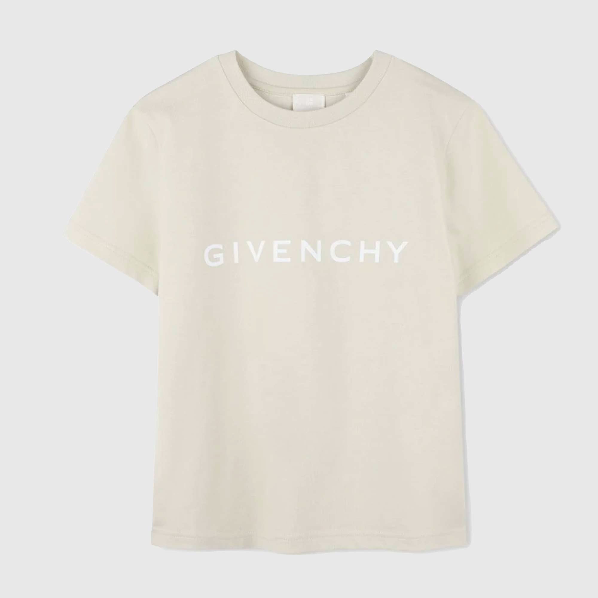 T-shirt Beige Firmata GIVENCHY - annameglio.com abbigliamento moda