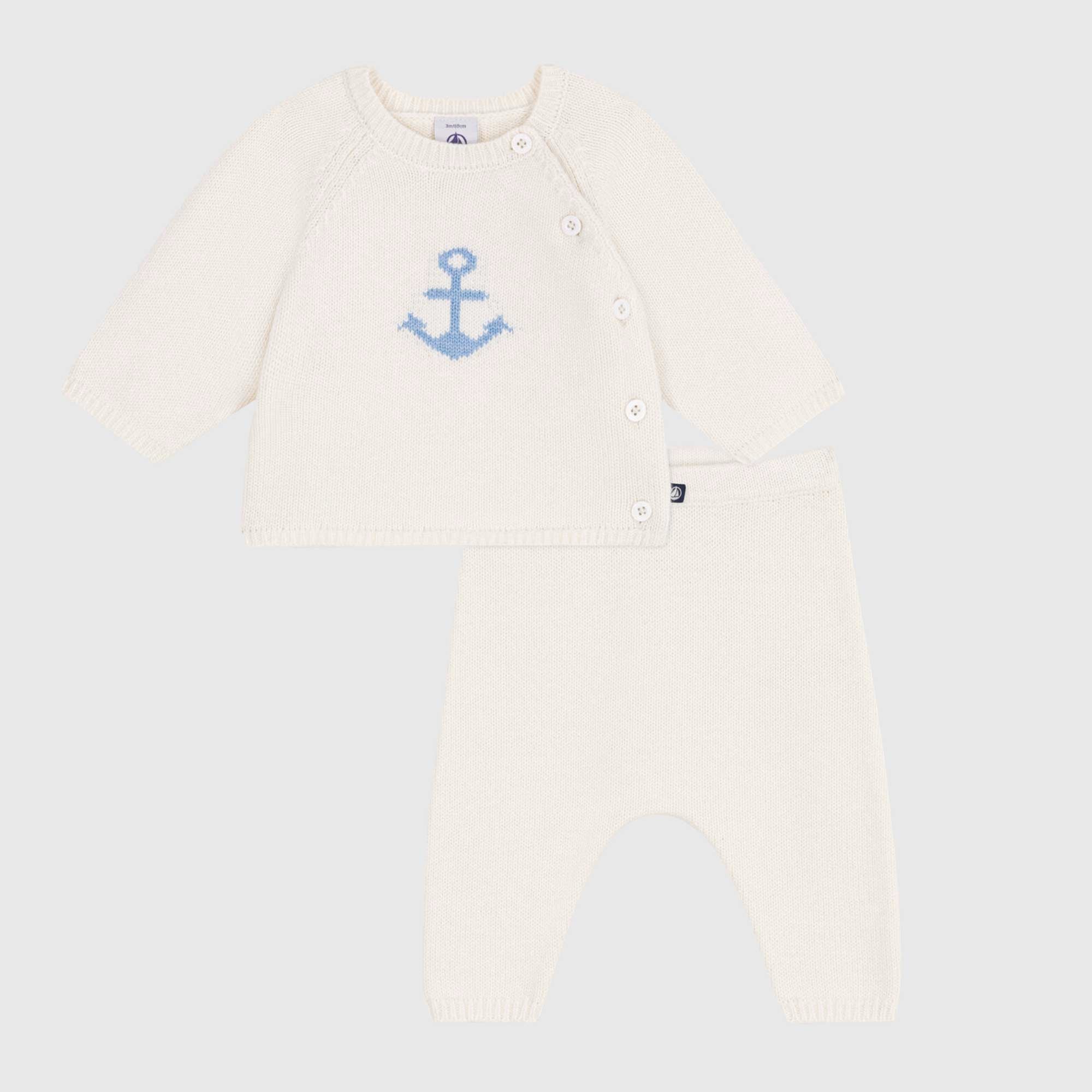 Completino Beige Firmato PETIT BATEAU - annameglio.com abbigliamento moda