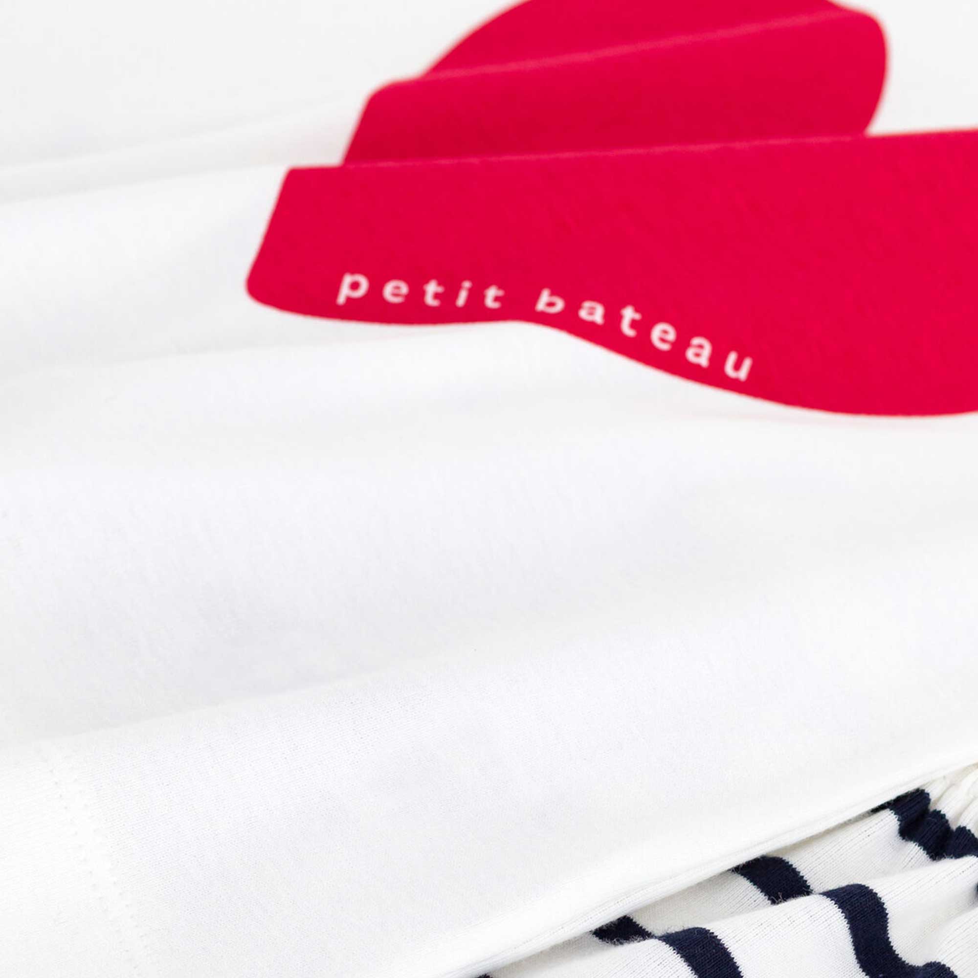 Completino Bianco e Blu Firmato PETIT BATEAU - annameglio.com abbigliamento moda