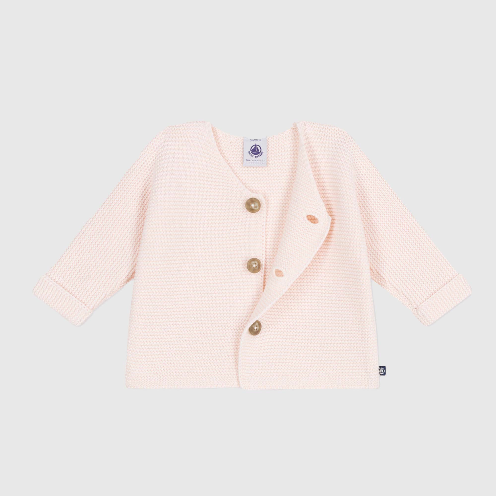 Cardigan Rosa Pallido Firmato PETIT BATEAU - annameglio.com abbigliamento moda