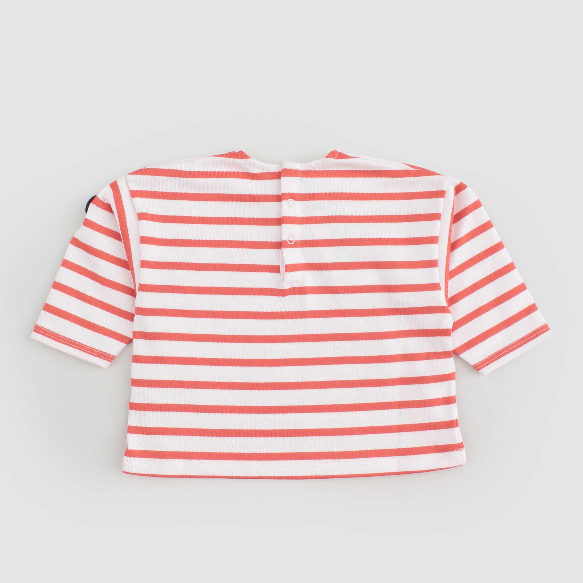 Maglia Bianca E Arancione Firmata PETIT BATEAU - annameglio.com abbigliamento moda