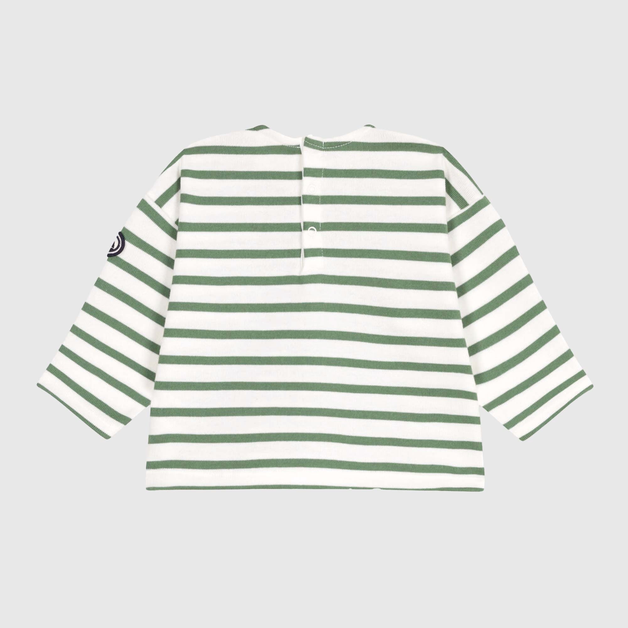 Maglioncino Latte E Verde Firmato PETIT BATEAU - annameglio.com abbigliamento moda