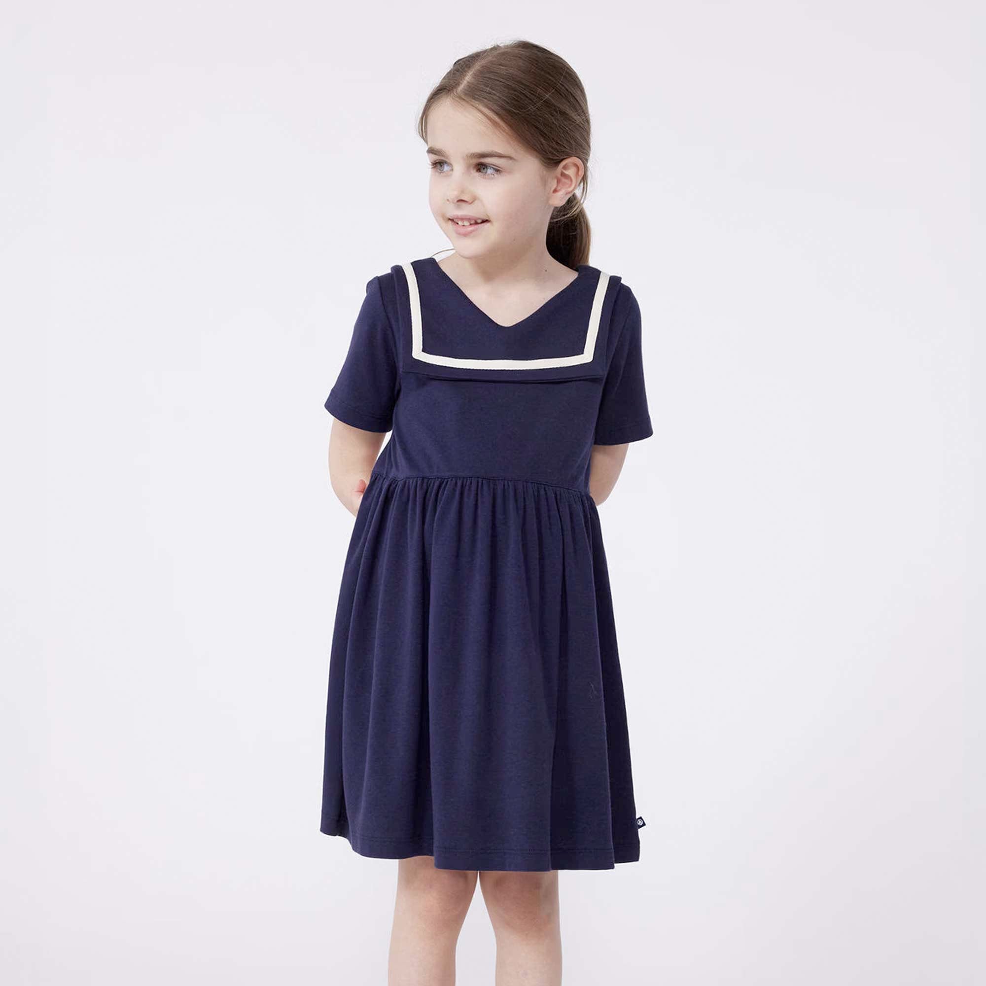 Abito A Maniche Corte Firmato PETIT BATEAU - annameglio.com abbigliamento moda