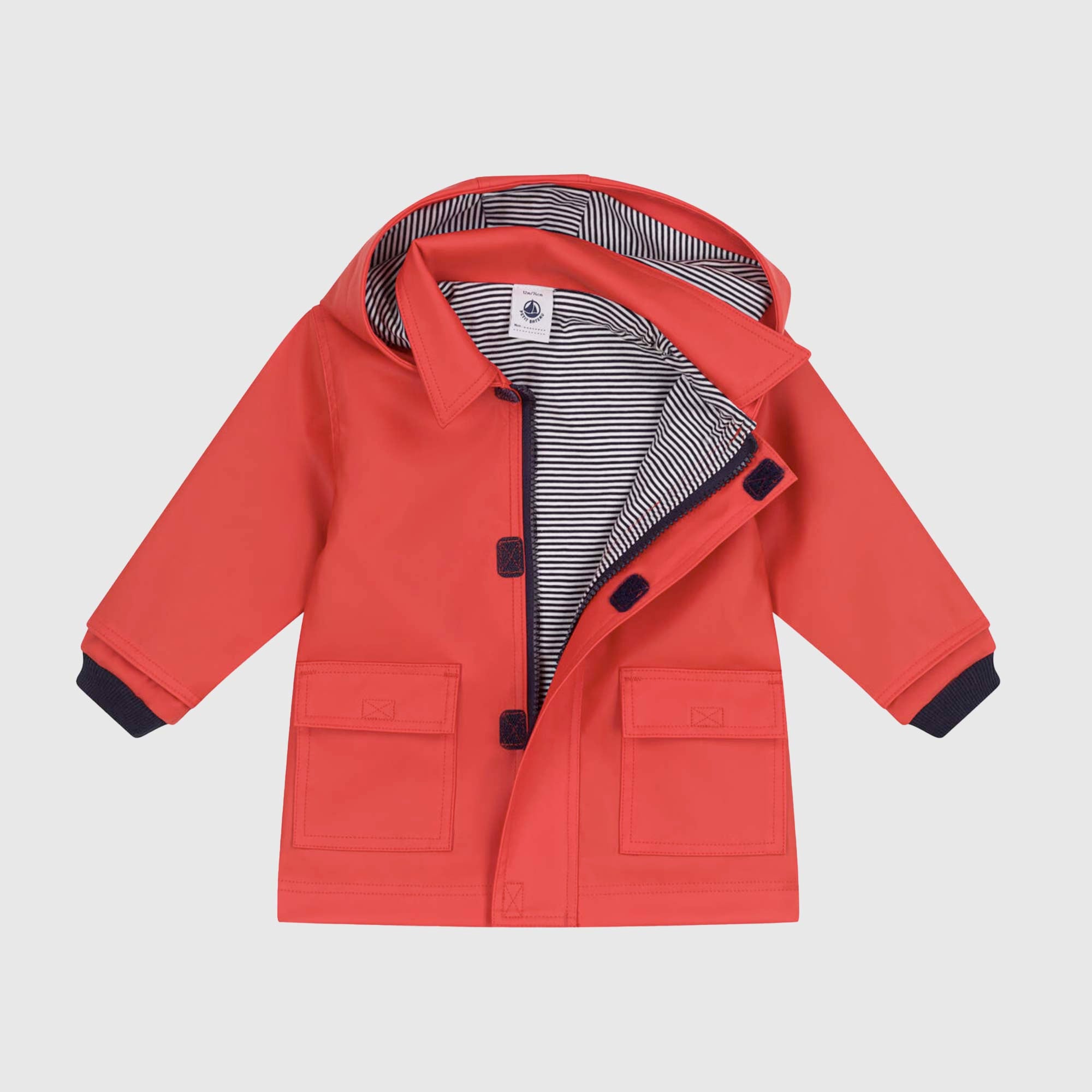 Impermeabile Rosso New Born Firmato PETIT BATEAU - annameglio.com abbigliamento moda