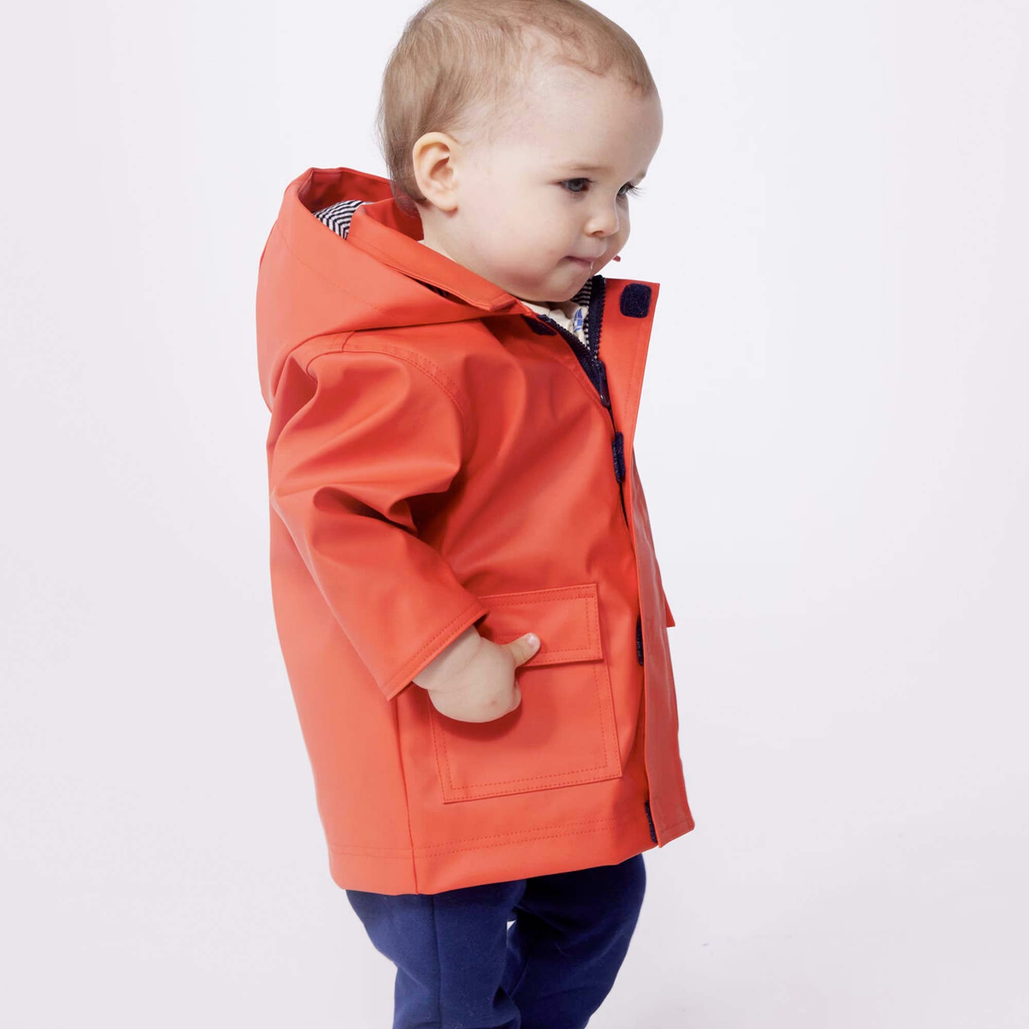 Impermeabile Rosso New Born Firmato PETIT BATEAU - annameglio.com abbigliamento moda