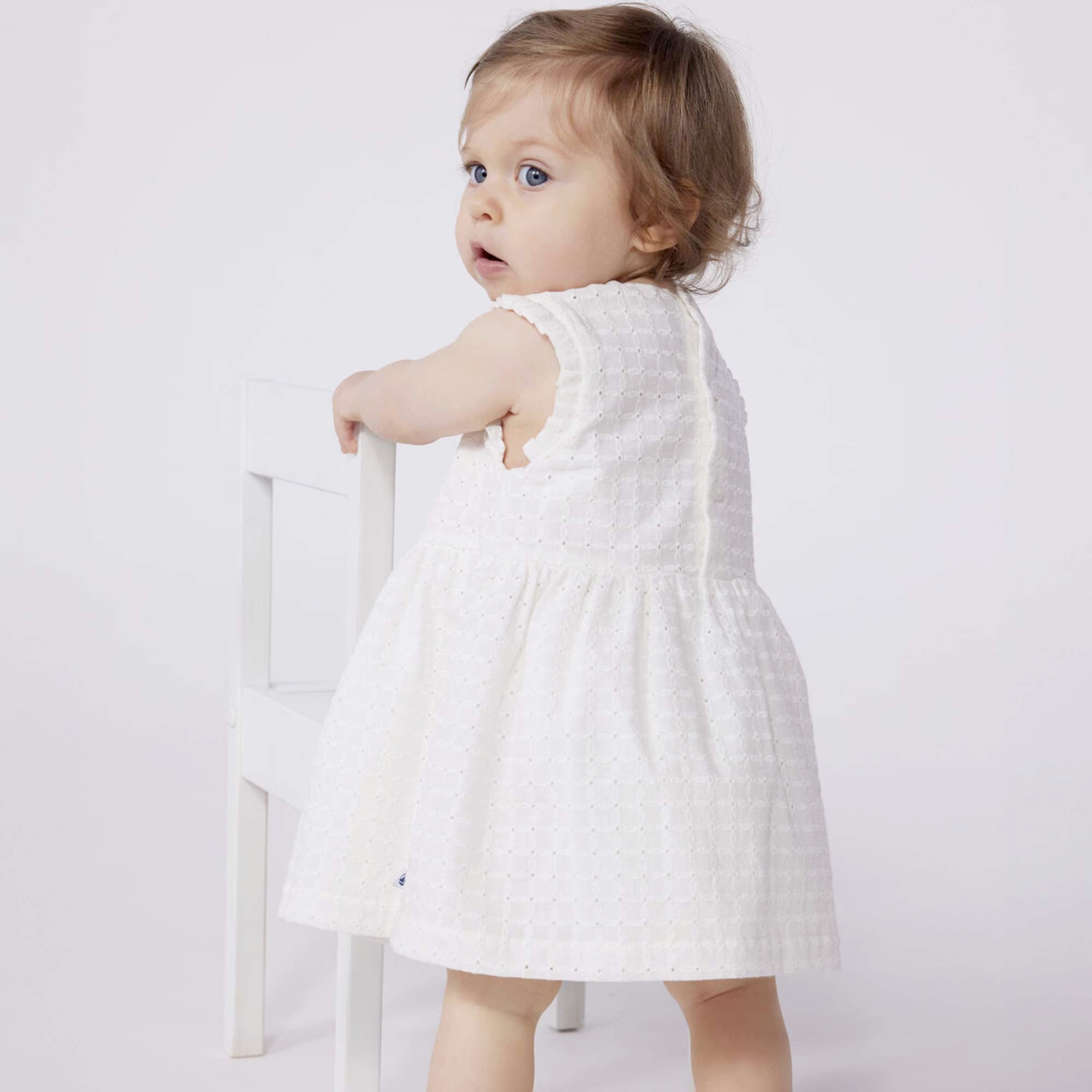 Abito Bianco Firmato PETIT BATEAU - annameglio.com abbigliamento moda