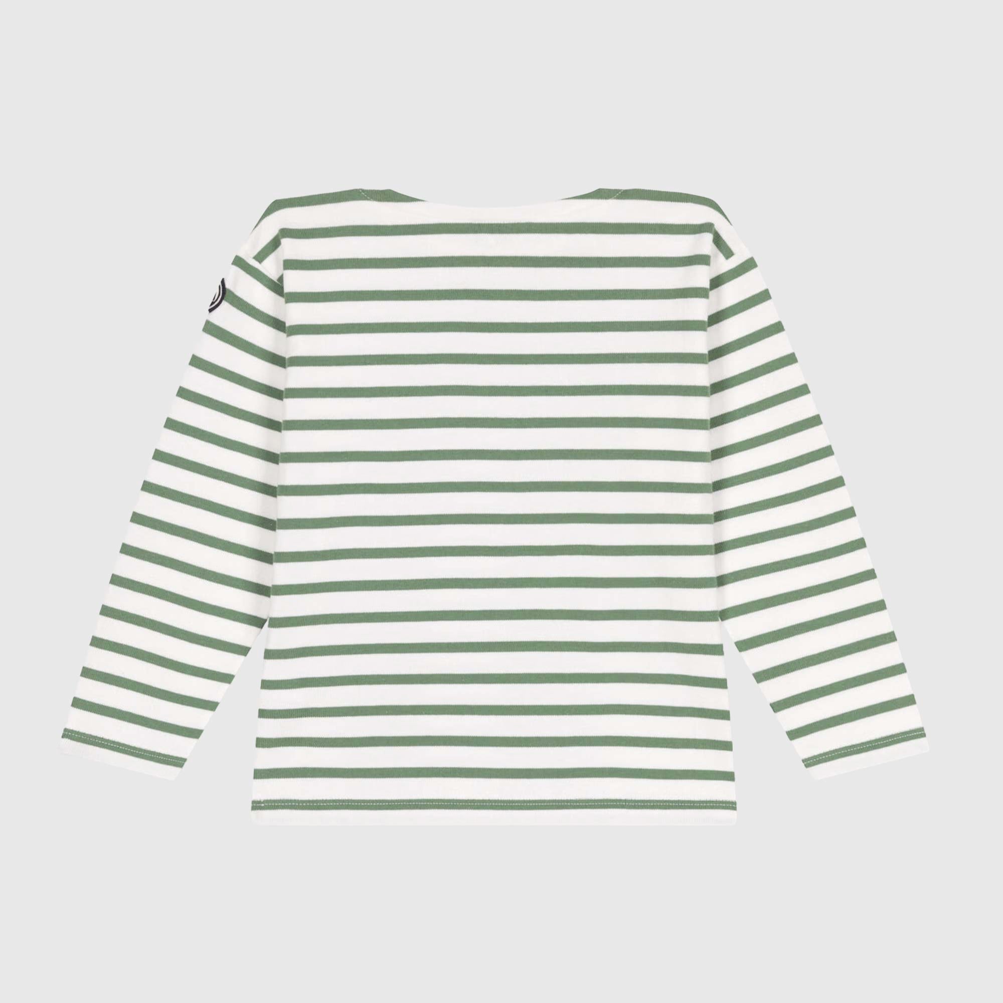 Maglioncino Latte E Verde PETIT BATEAU - annameglio.com abbigliamento moda