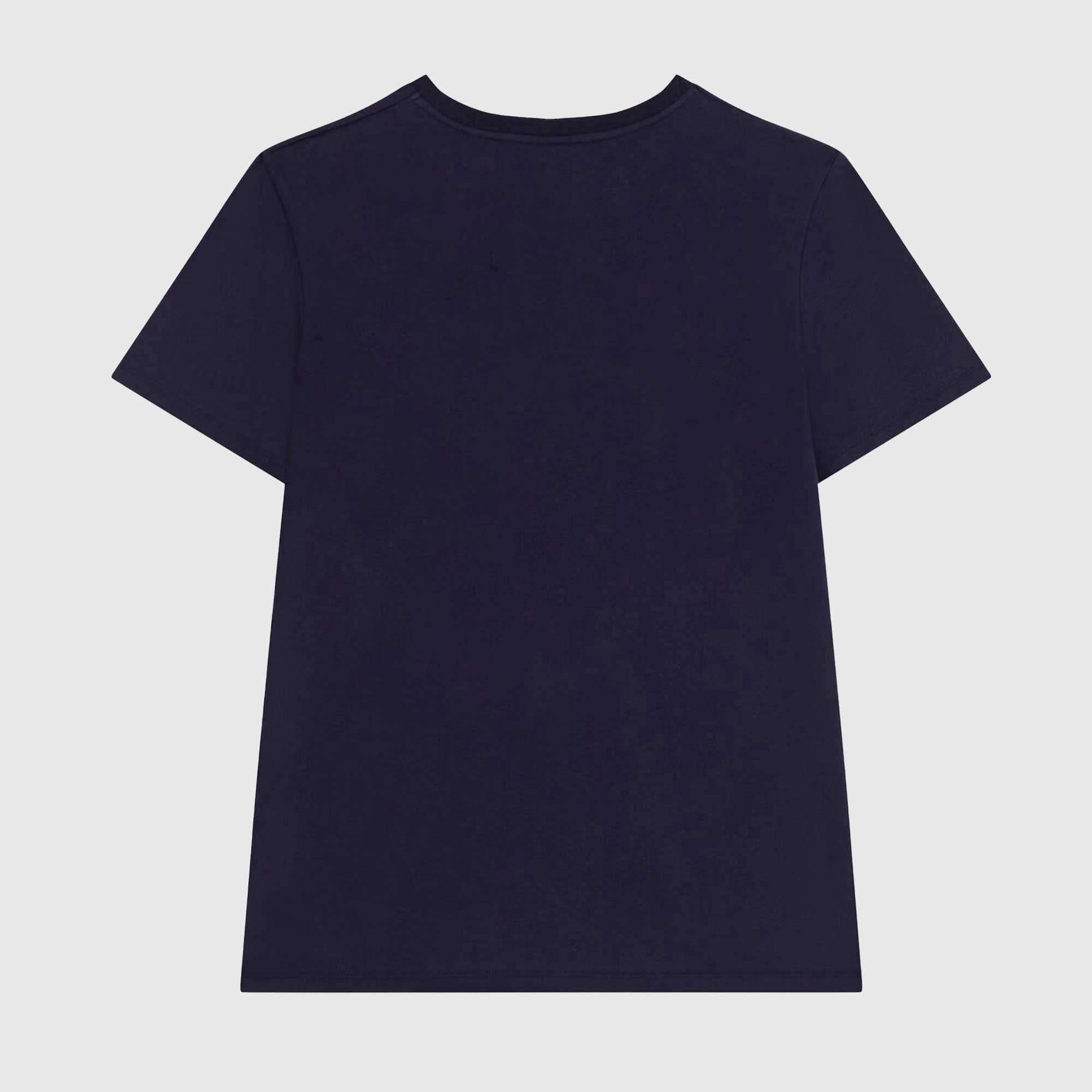 T-shirt Blu Firmata PETIT BATEAU - annameglio.com abbigliamento moda
