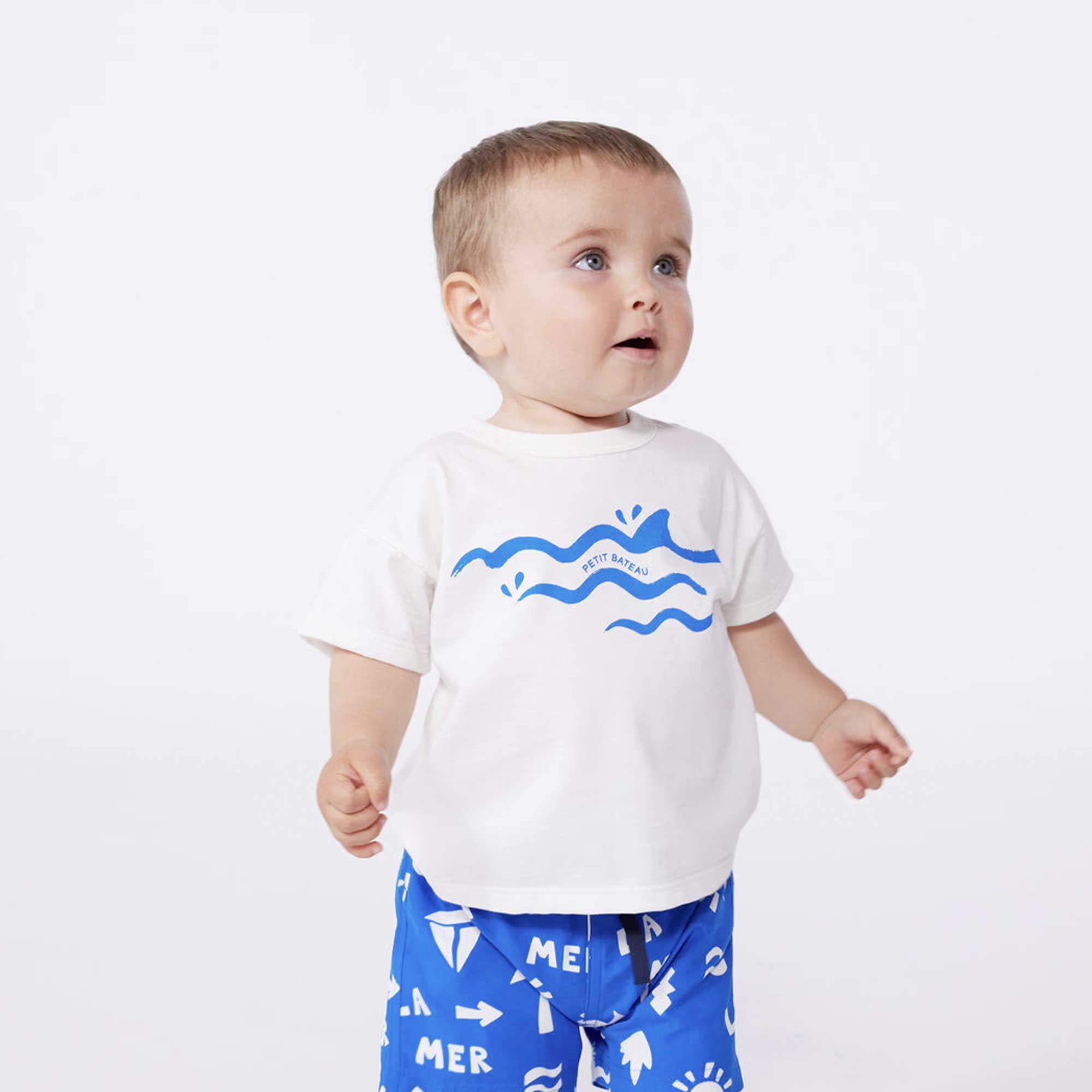 Maglietta In Cotone Firmata PETIT BATEAU - annameglio.com abbigliamento moda
