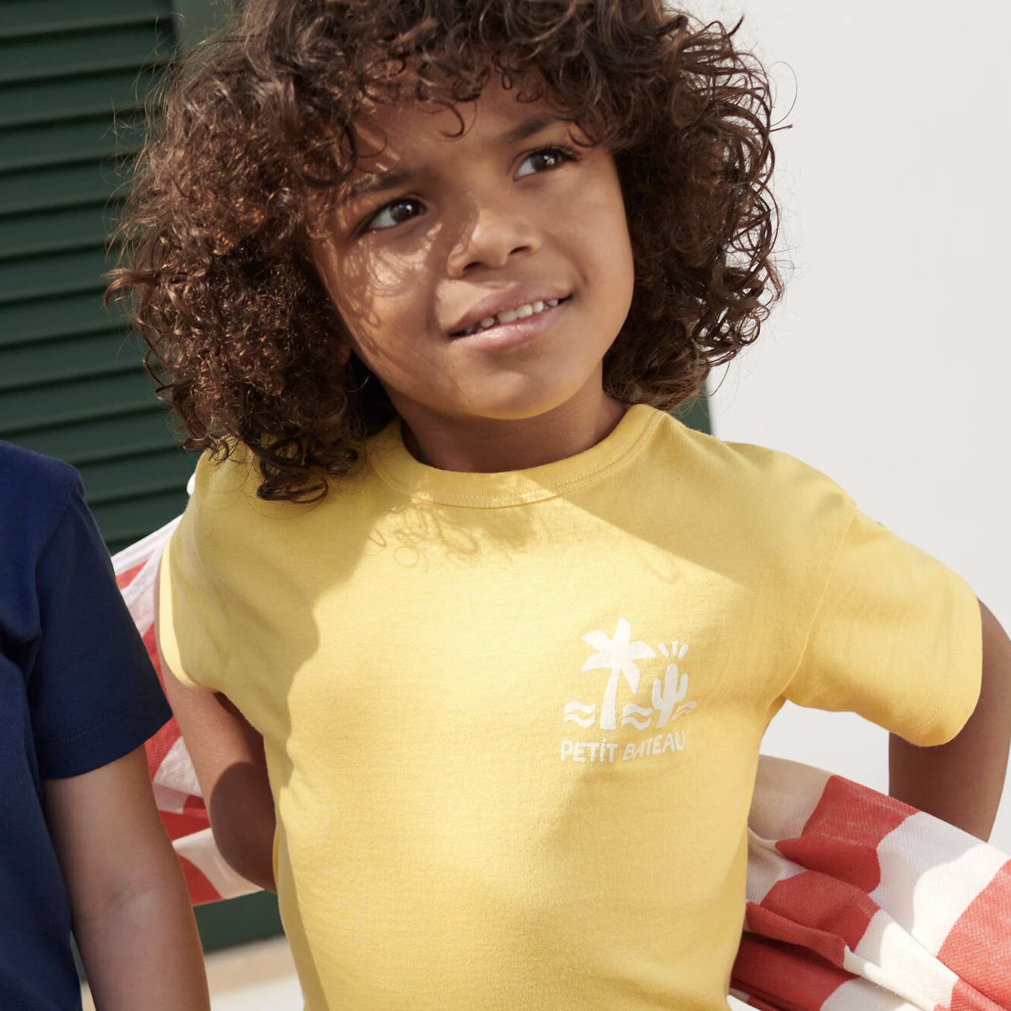 T-shirt Gialla Maniche Corte Firmata PETIT BATEAU - annameglio.com abbigliamento moda