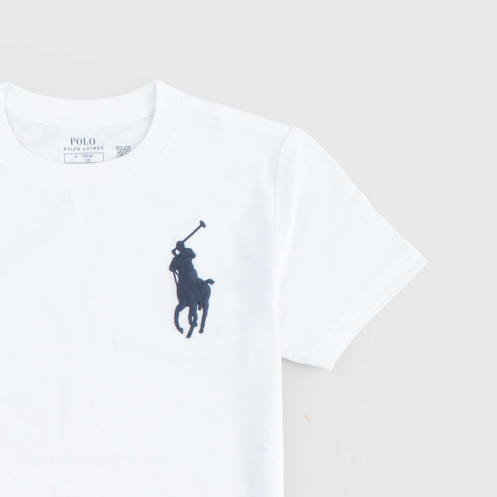 T-shirt Bianca Con Logo Firmata RALPH LAUREN - annameglio.com abbigliamento moda