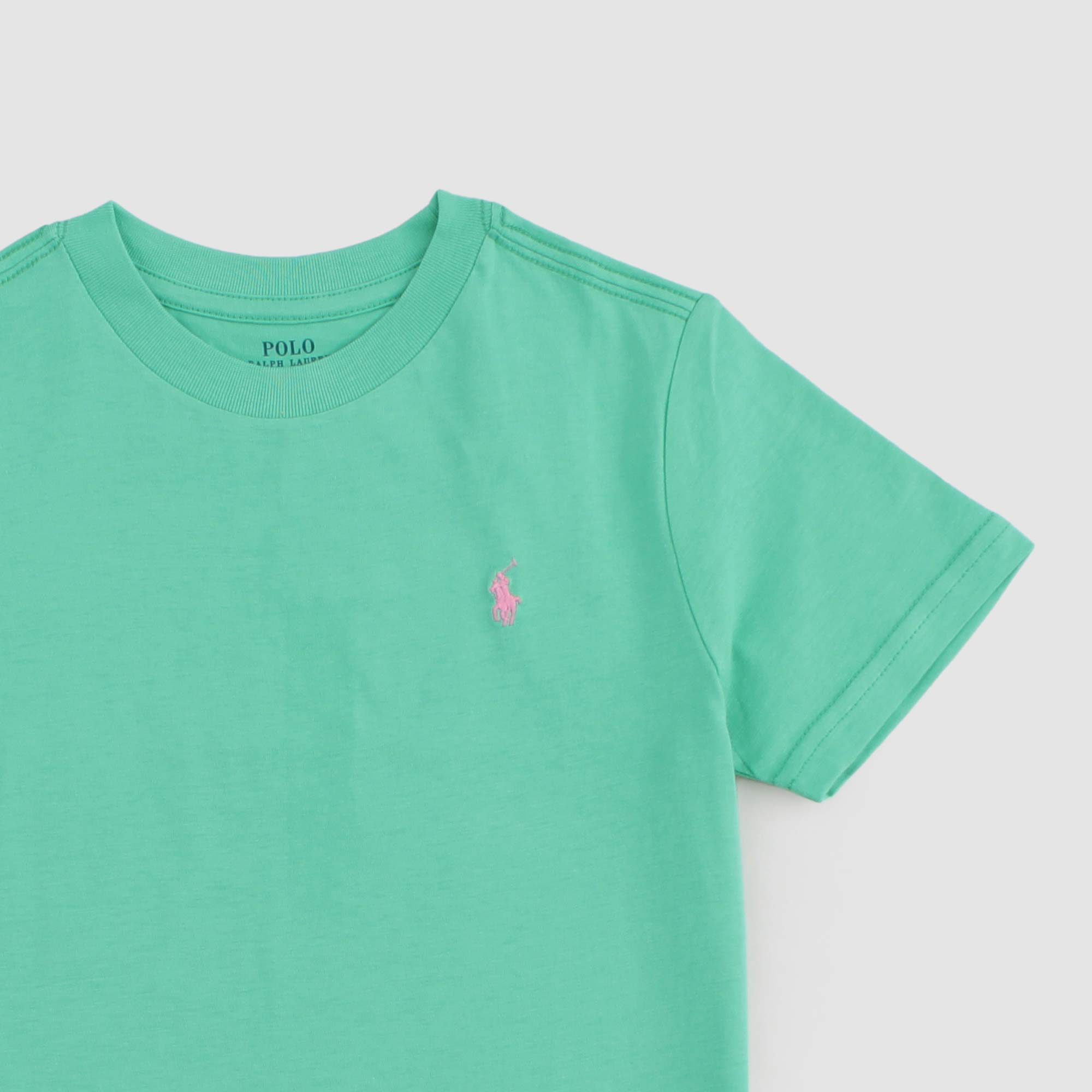 T-shirt Verde Girocollo Firmata RALPH LAUREN - annameglio.com abbigliamento moda