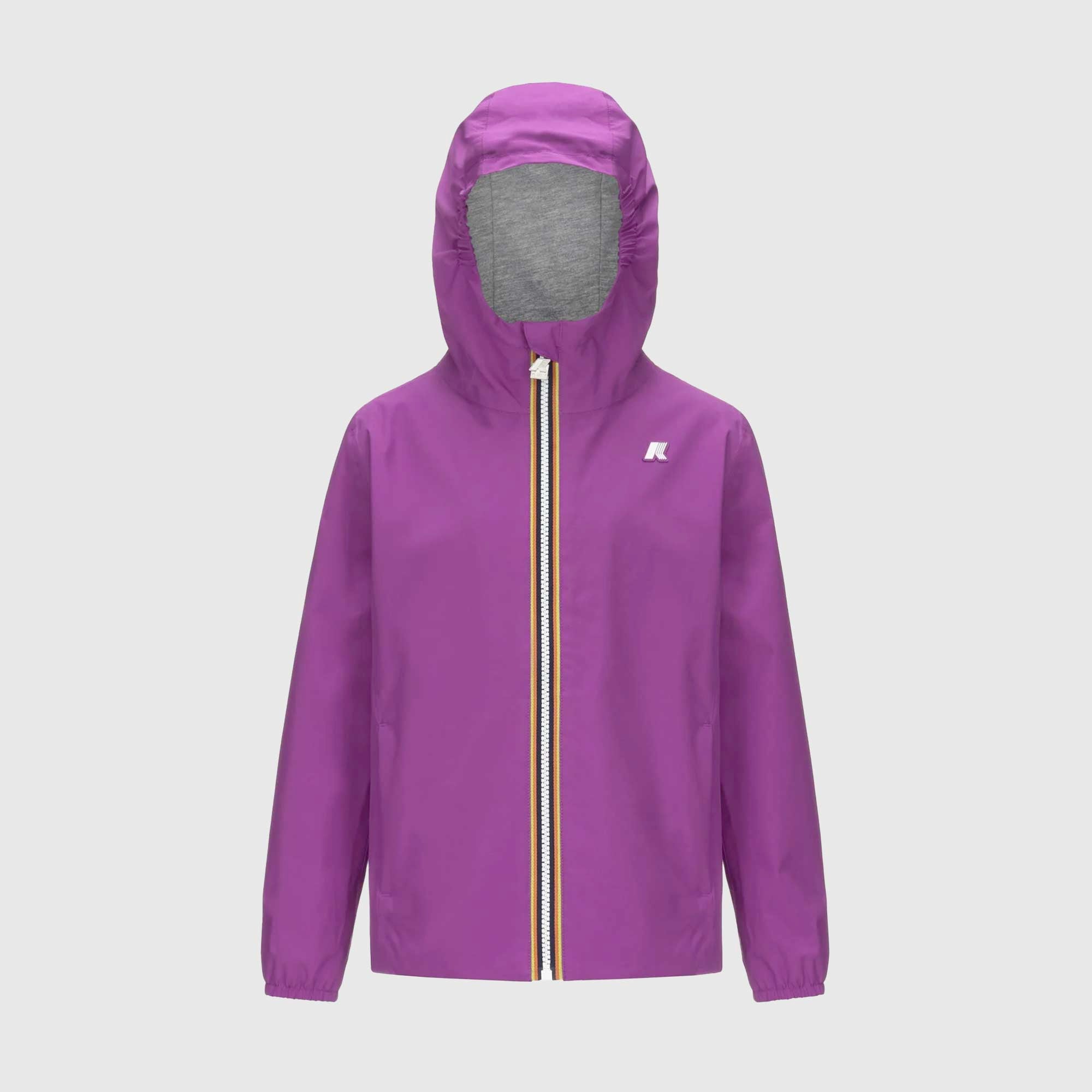 Giacca P. LE VRAI 4.0 CLAUDE Viola Firmato K-WAY - annameglio.com abbigliamento moda