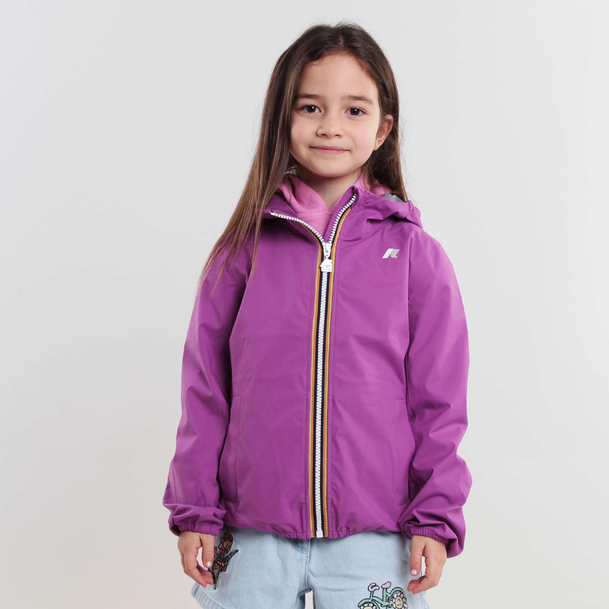 Giacca Jack Stretch Viola Firmata K-WAY - annameglio.com abbigliamento moda