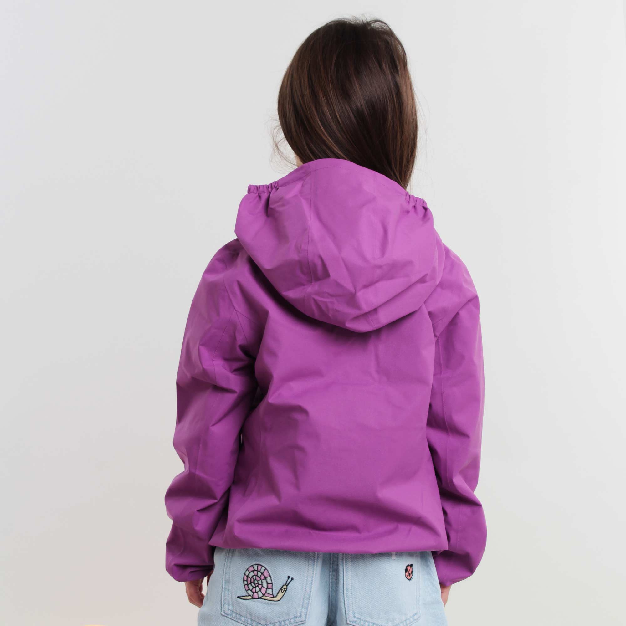 Giacca Jack Stretch Viola Firmata K-WAY - annameglio.com abbigliamento moda