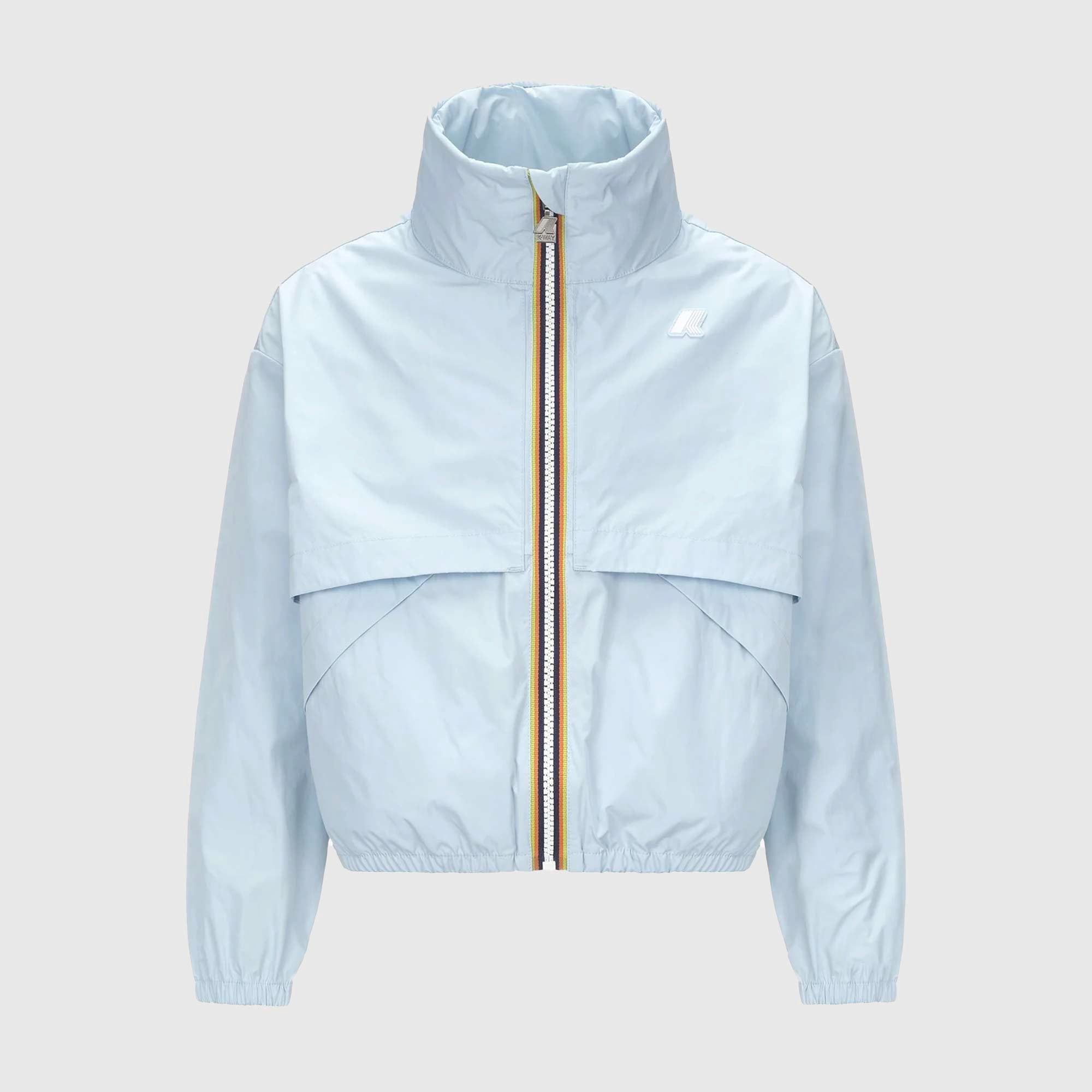 Giacca P. AUBETTE Celeste Firmata K-WAY - annameglio.com abbigliamento moda