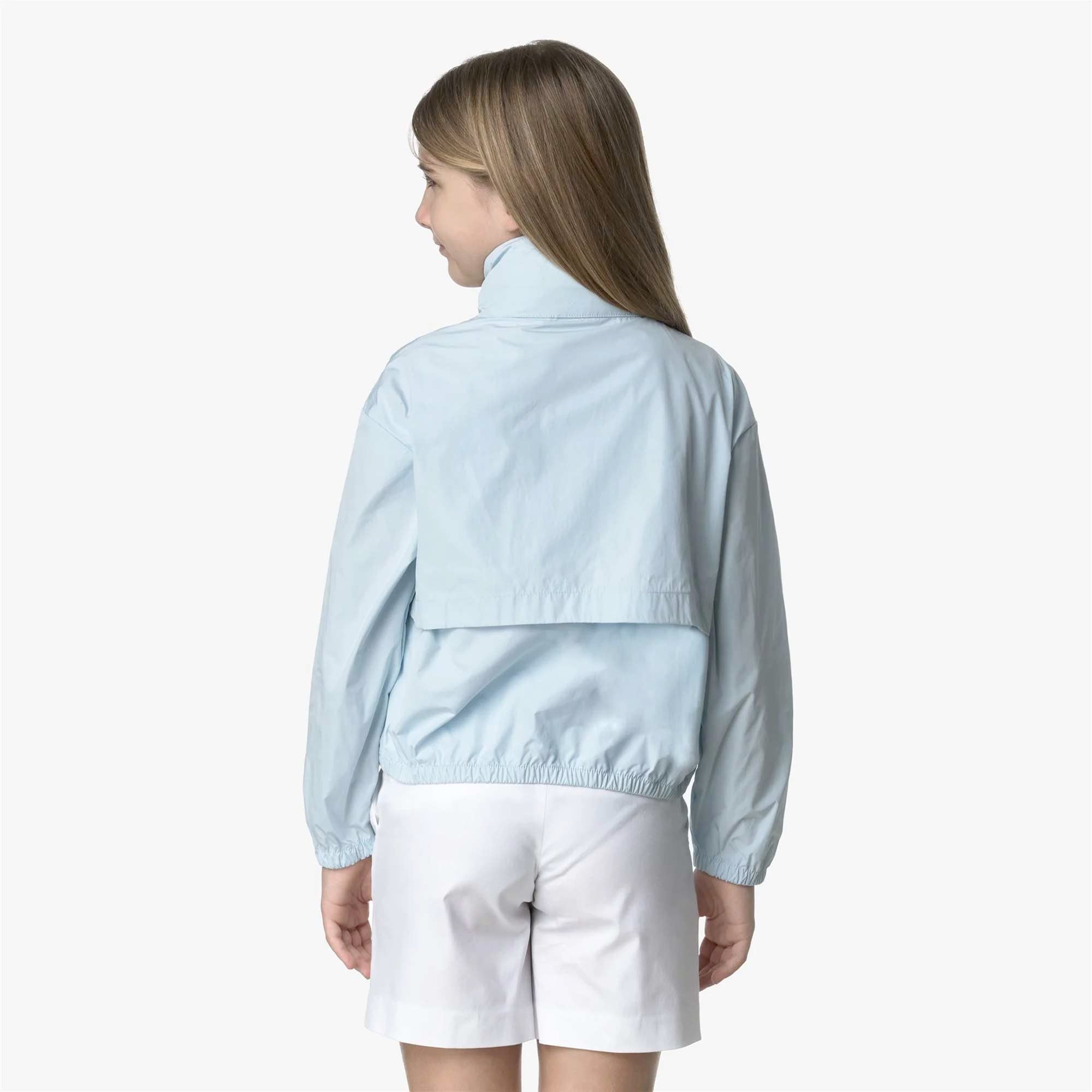 Giacca P. AUBETTE Celeste Firmata K-WAY - annameglio.com abbigliamento moda