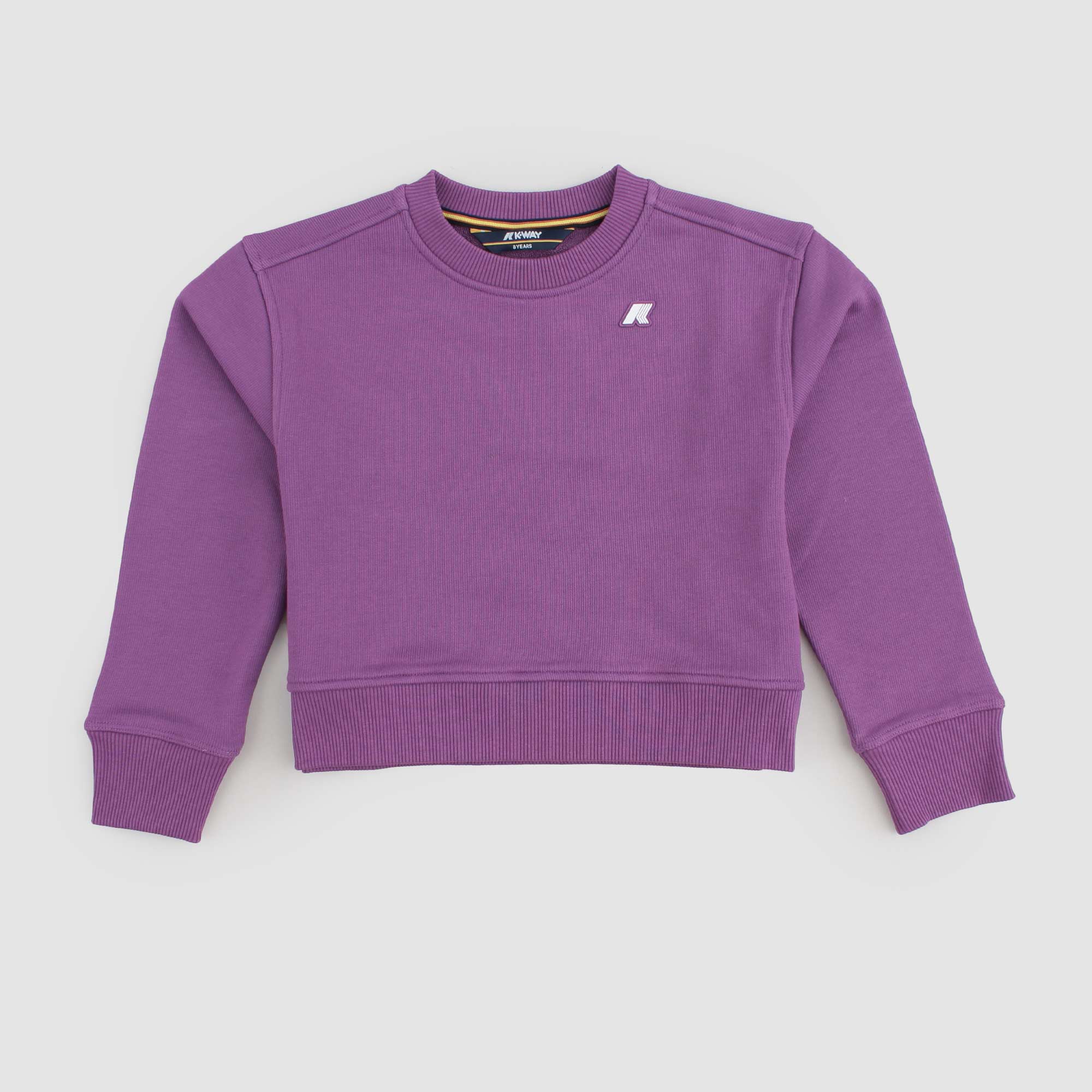 Felpa Viola Firmata K-WAY - annameglio.com abbigliamento moda