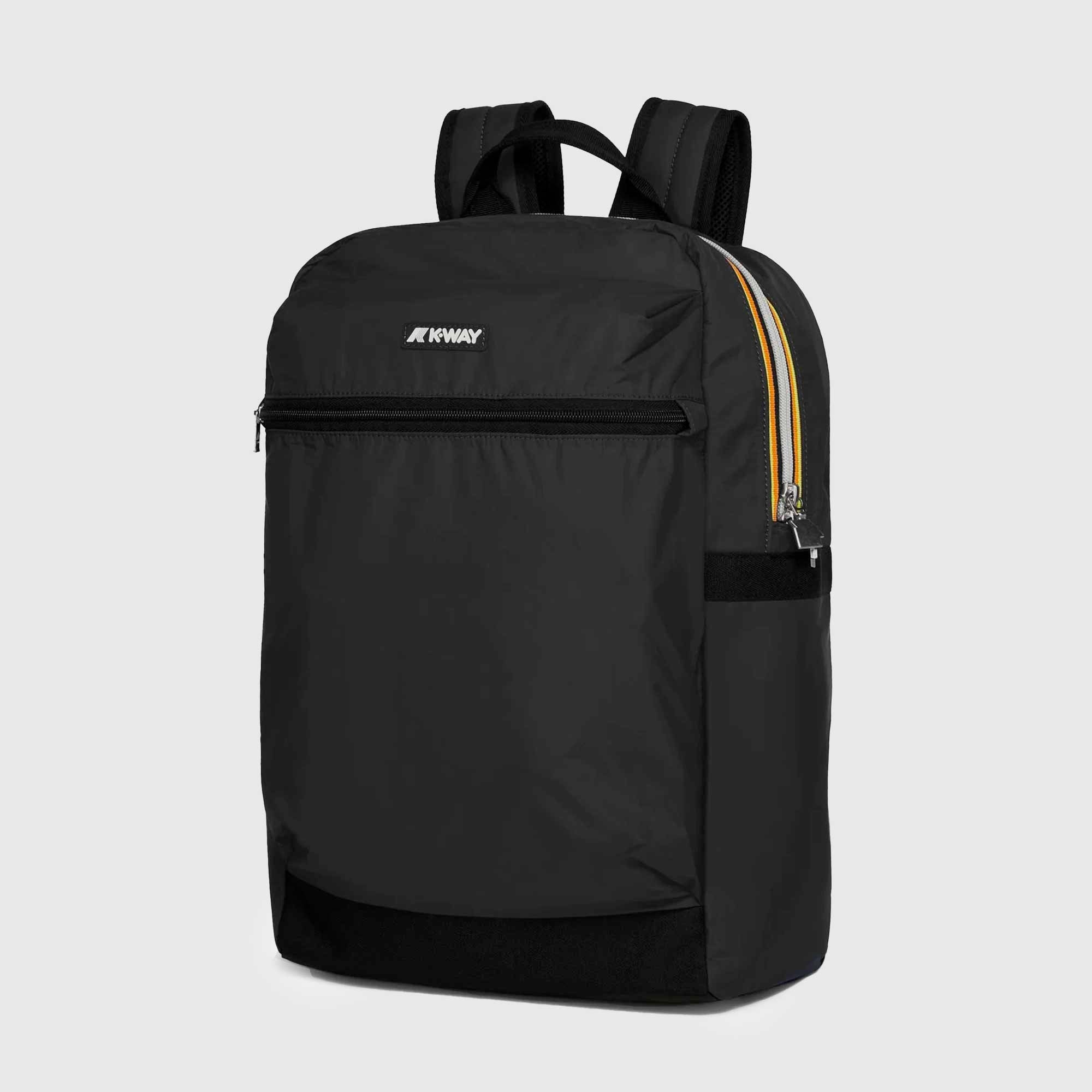 Zaino Laon Nero Firmato K-WAY - annameglio.com abbigliamento moda