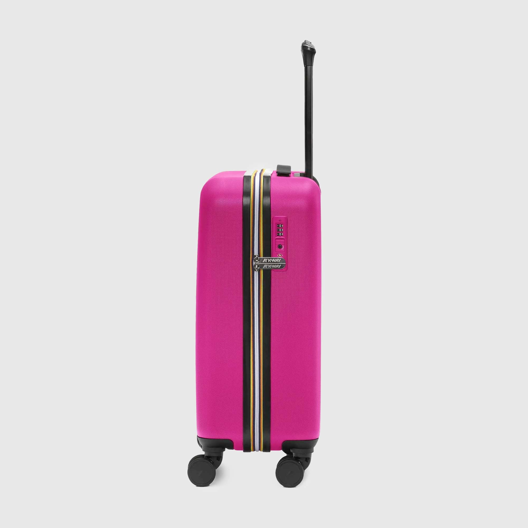Trolley Small Pink Firmato K-WAY - annameglio.com abbigliamento moda