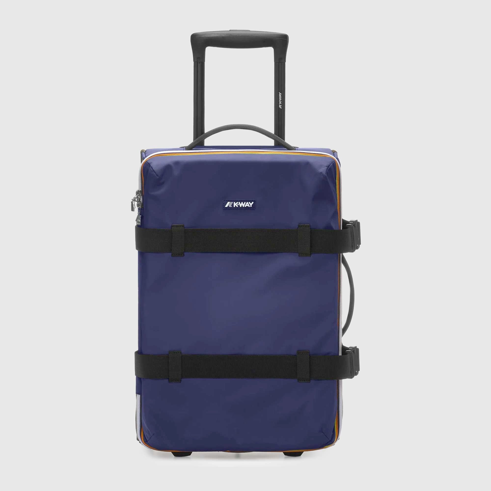 Trolley Blossac S Blu Firmato K-WAY - annameglio.com abbigliamento moda