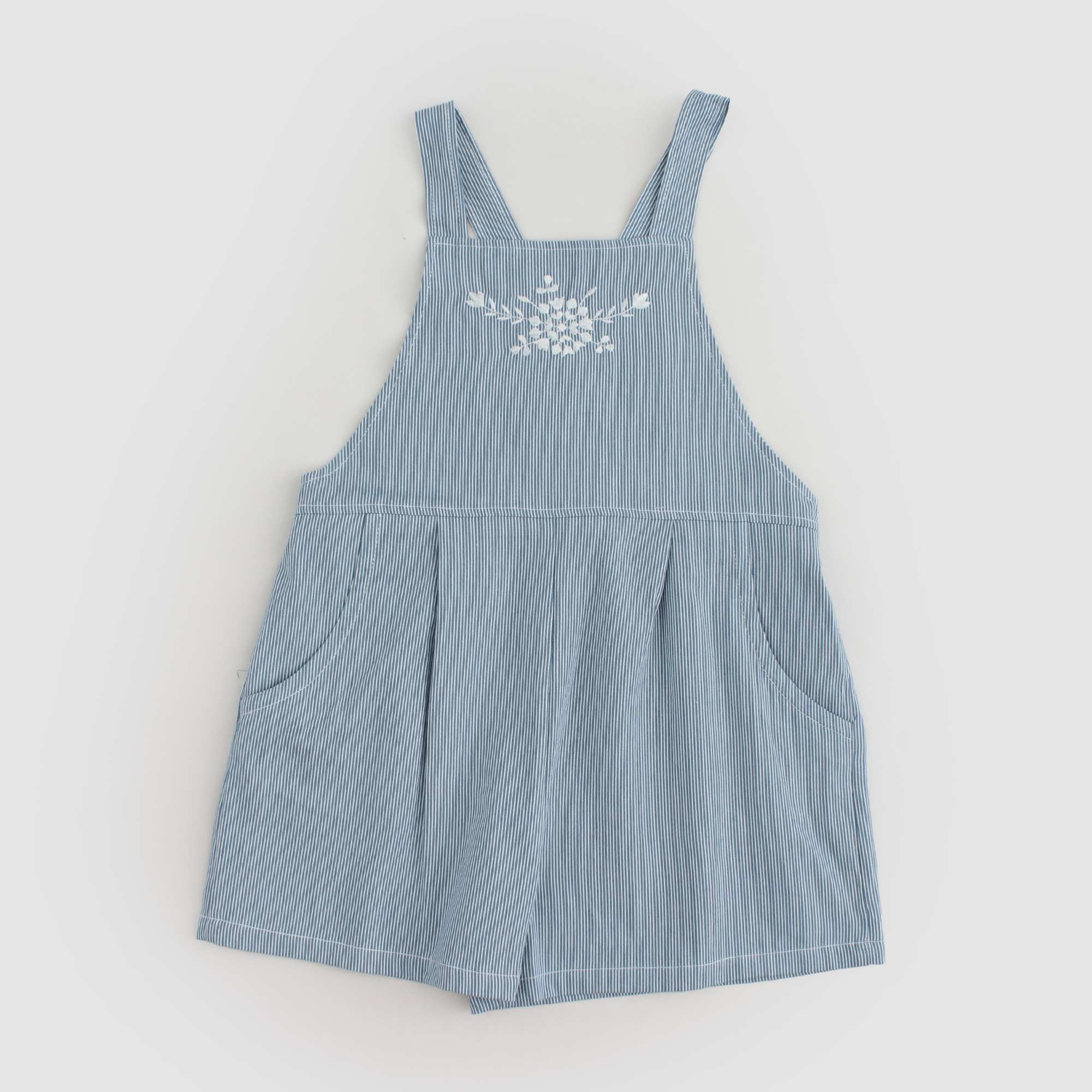 Salopette Bianca E Celeste Firmata BABE & TESS - annameglio.com abbigliamento moda