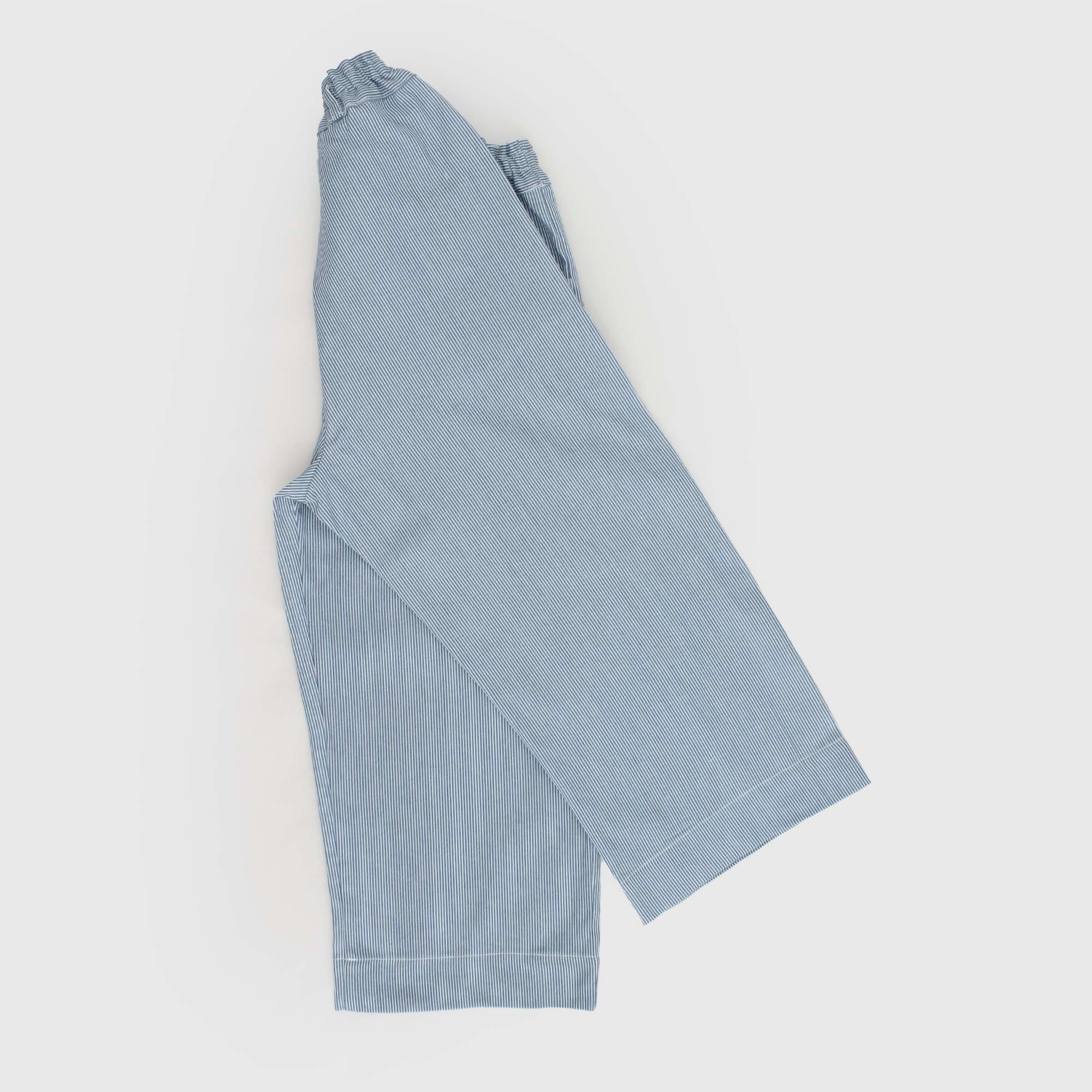 Pantalone Bianco e Celeste Firmato BABE & TESS - annameglio.com abbigliamento moda