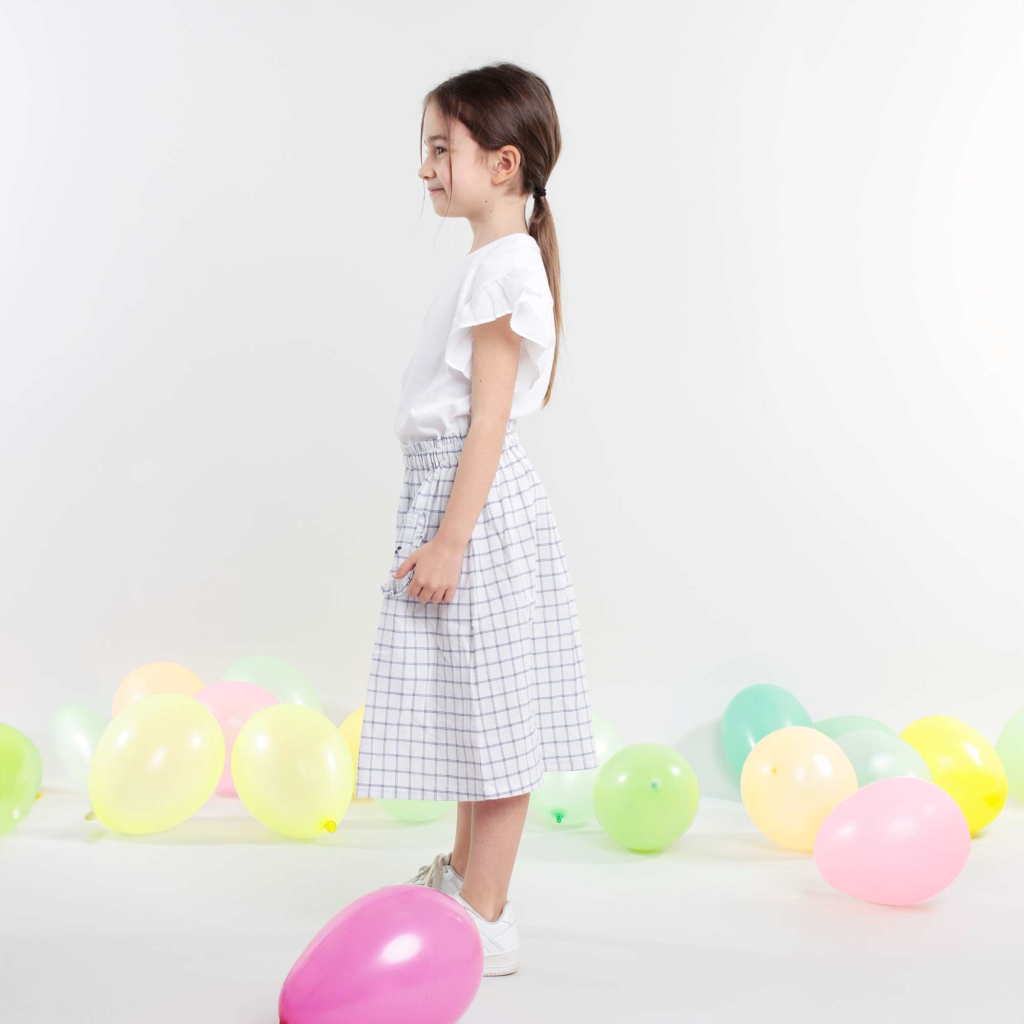 Gonna A Quadri Firmata BABE & TESS - annameglio.com abbigliamento moda