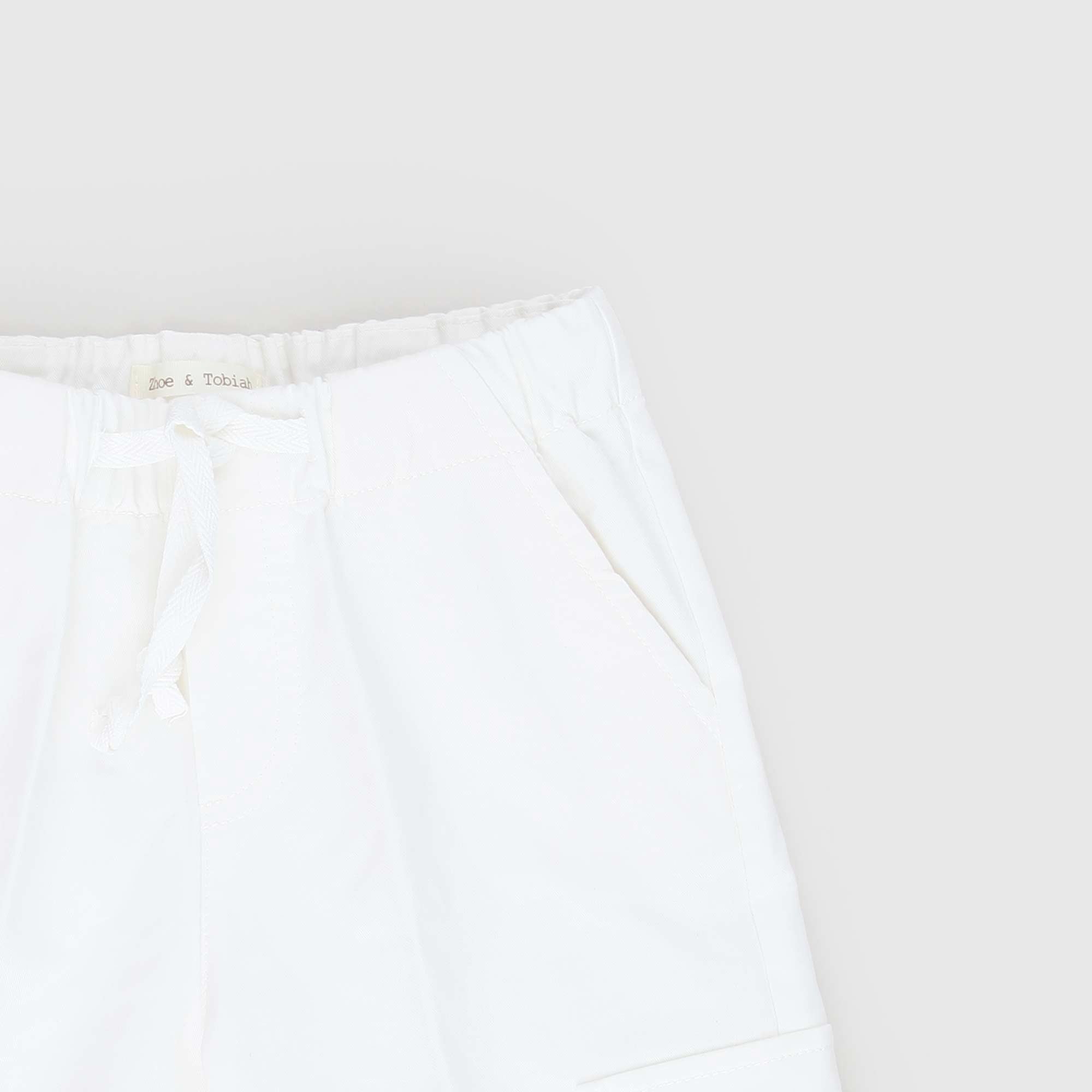 Bermuda Latte Firmato ZHOE & TOBIAH - annameglio.com abbigliamento moda