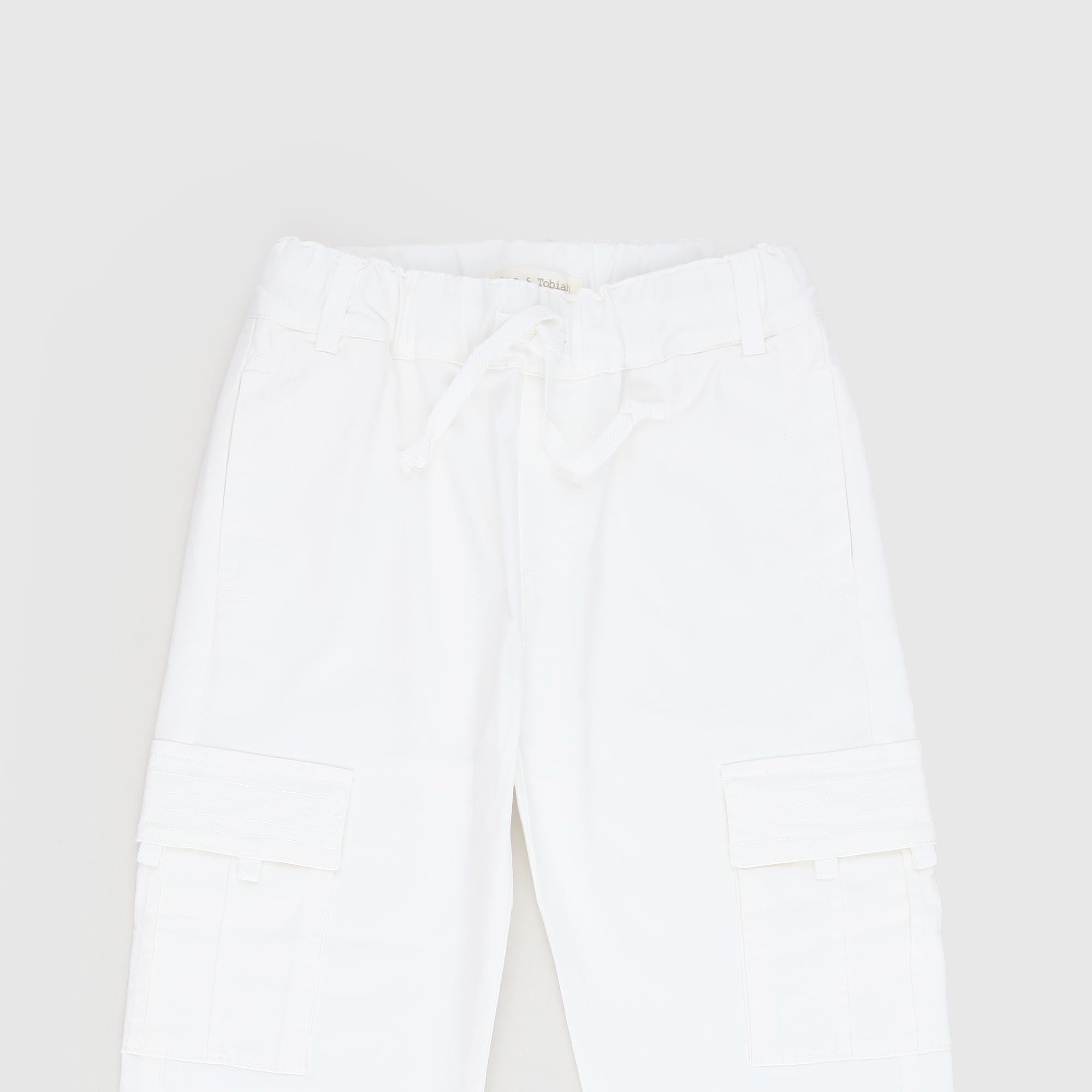 Pantalone Cargo Latte Firmato ZHOE & TOBIAH - annameglio.com abbigliamento moda