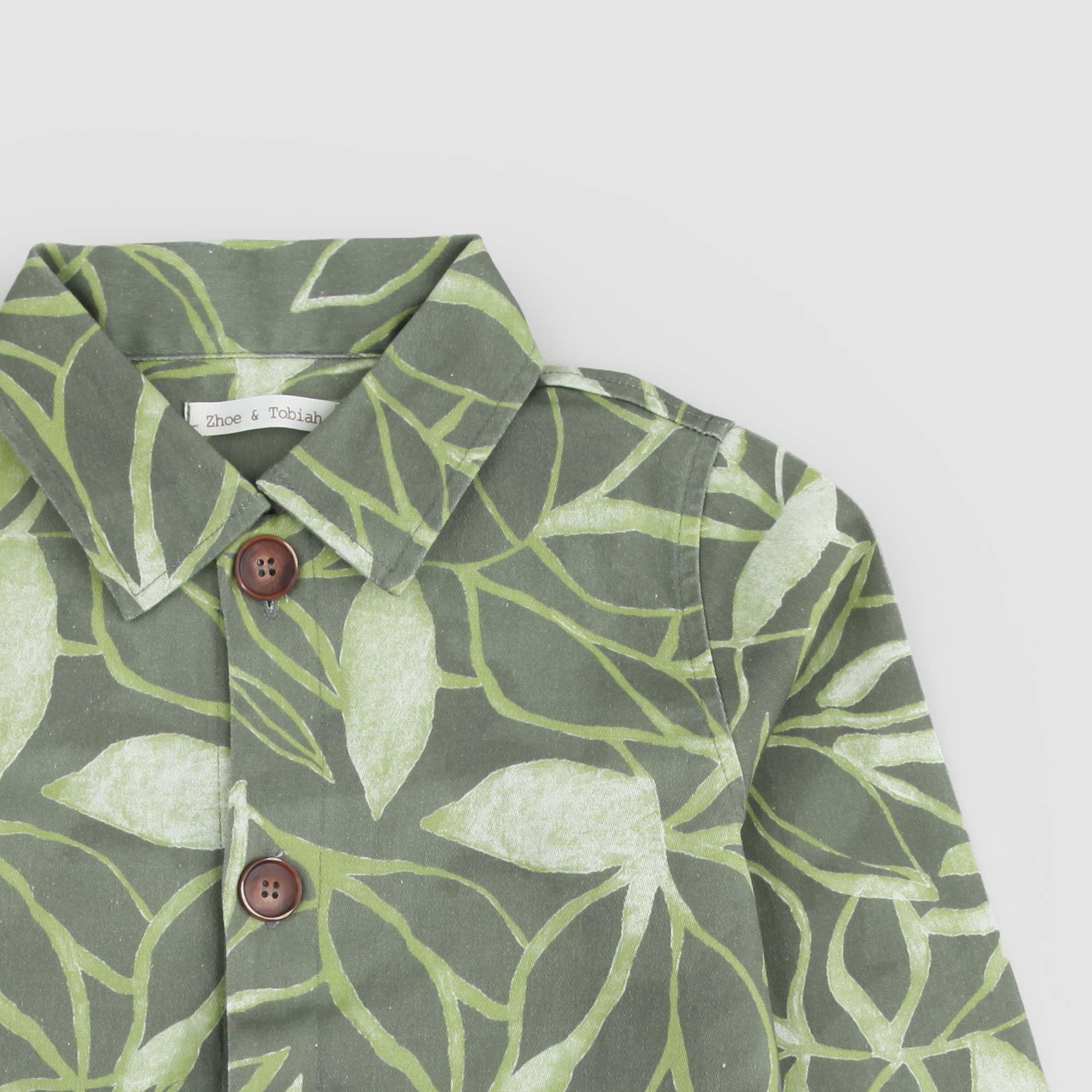 Giacca Camicia Verde Firmata ZHOE & TOBIAH - annameglio.com abbigliamento moda