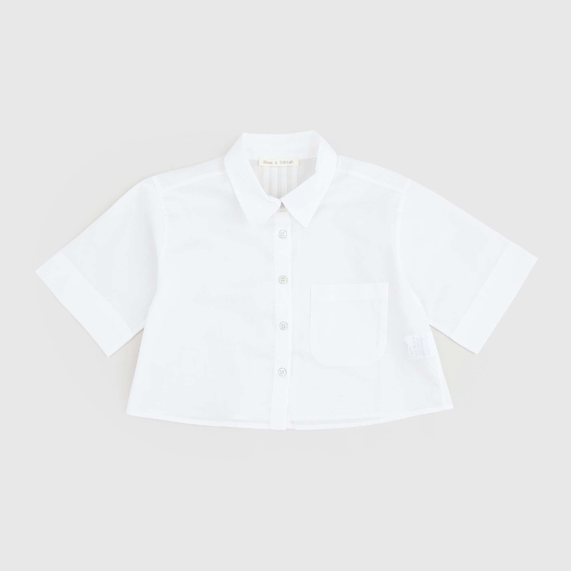 Camicia Bianca Con Tasche Firmata ZHOE & TOBIAH - annameglio.com abbigliamento moda