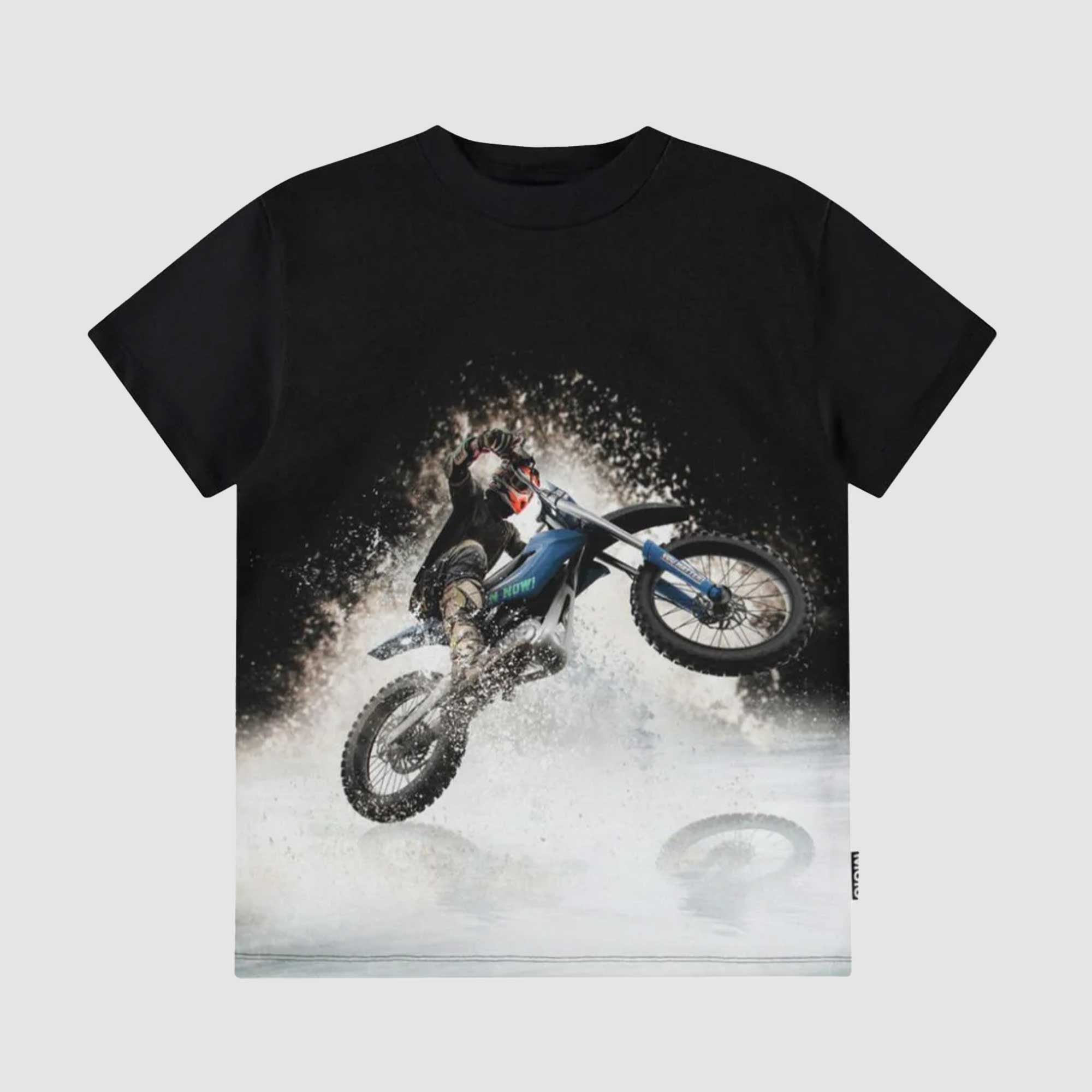 T-shirt Nera Firmata MOLO - annameglio.com abbigliamento moda