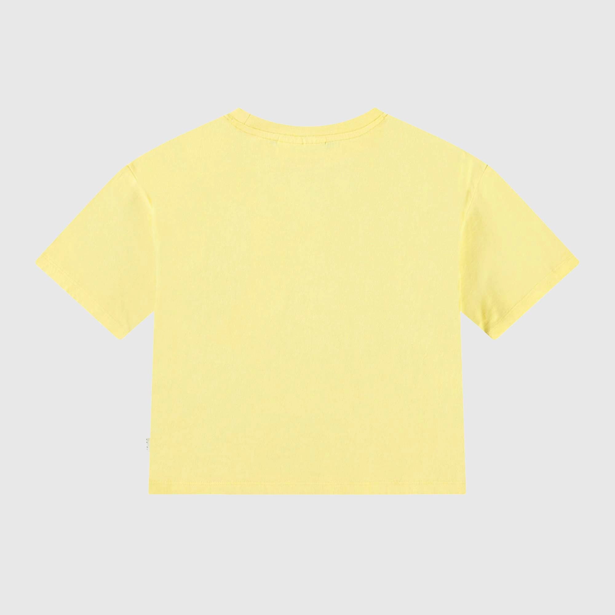 T-shirt Gialla In Cotone Firmata MOLO - annameglio.com abbigliamento moda