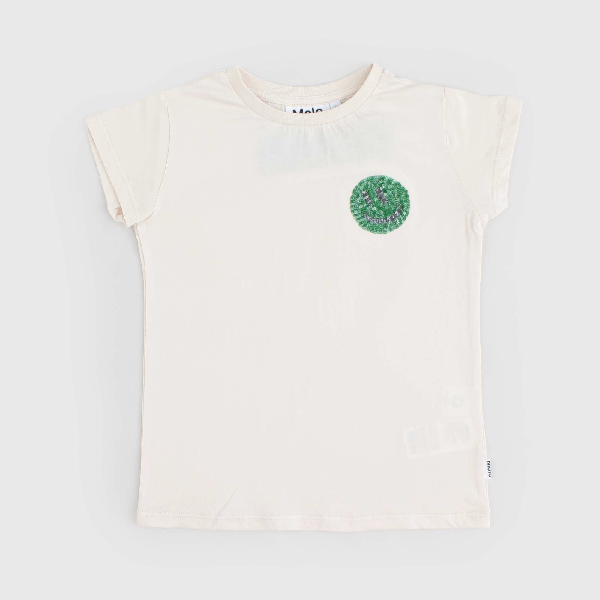 T-shirt Pesca Con Ricamo Paillettes Firmata MOLO - annameglio.com abbigliamento moda