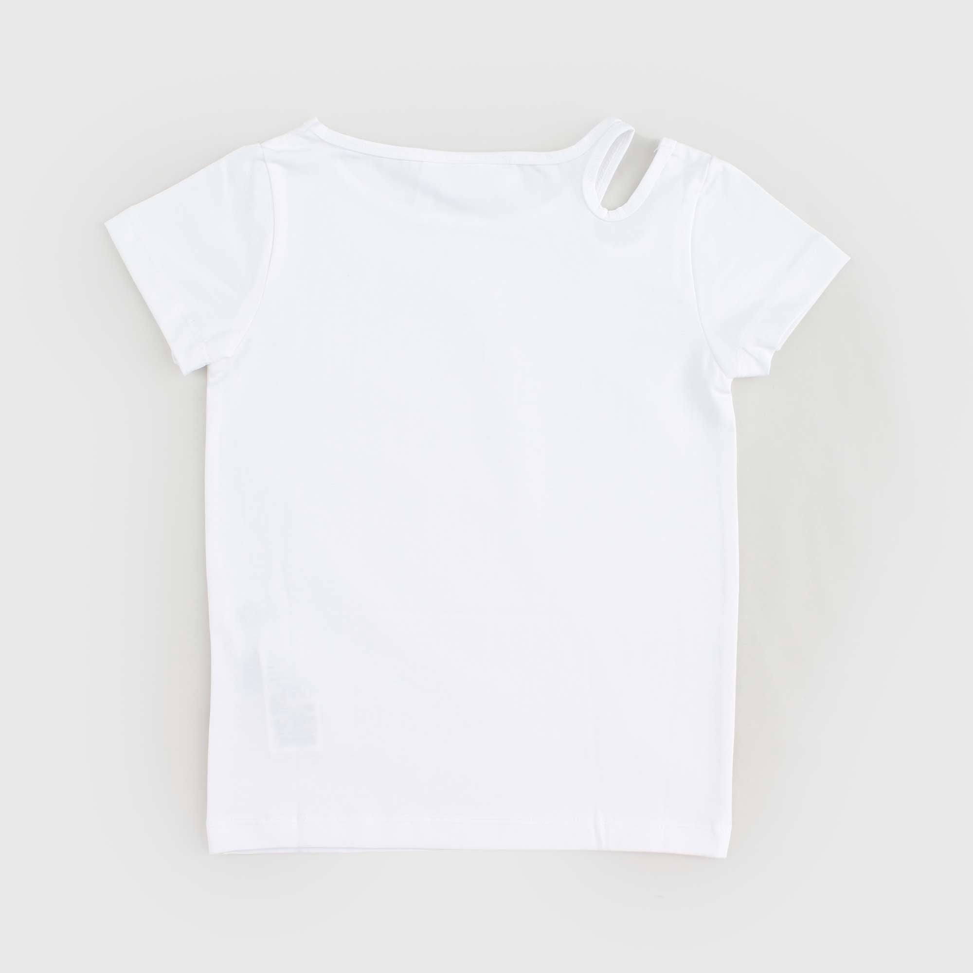 T-shirt Bianca Firmata MOLO - annameglio.com abbigliamento moda